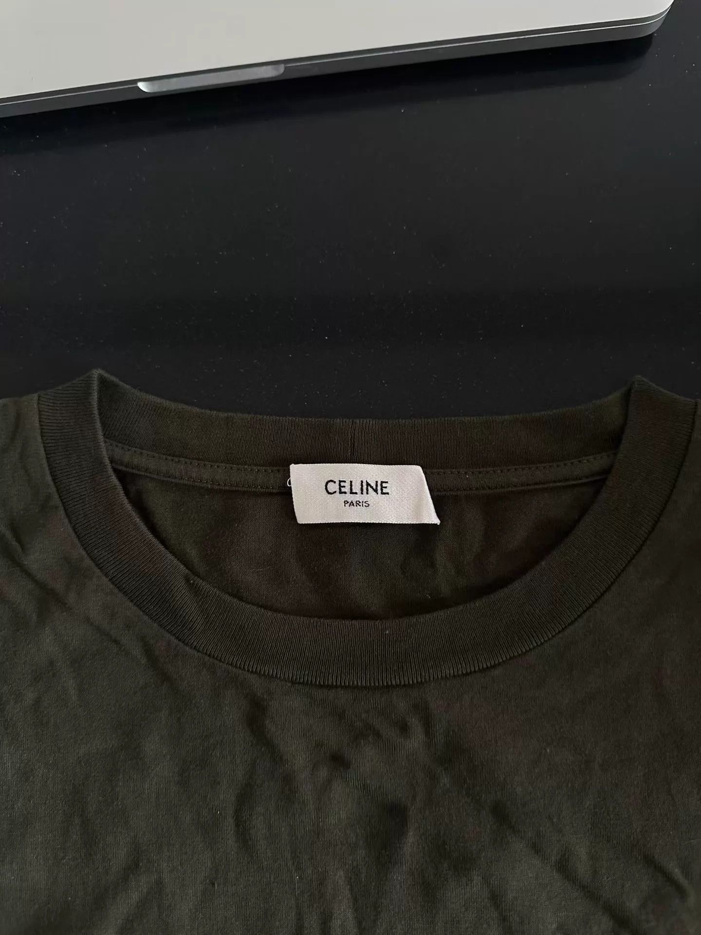 Celine Celine emerald green short sleeve top XS new Size XS / US 0-2 / IT 36-38 - 2 Thumbnail
