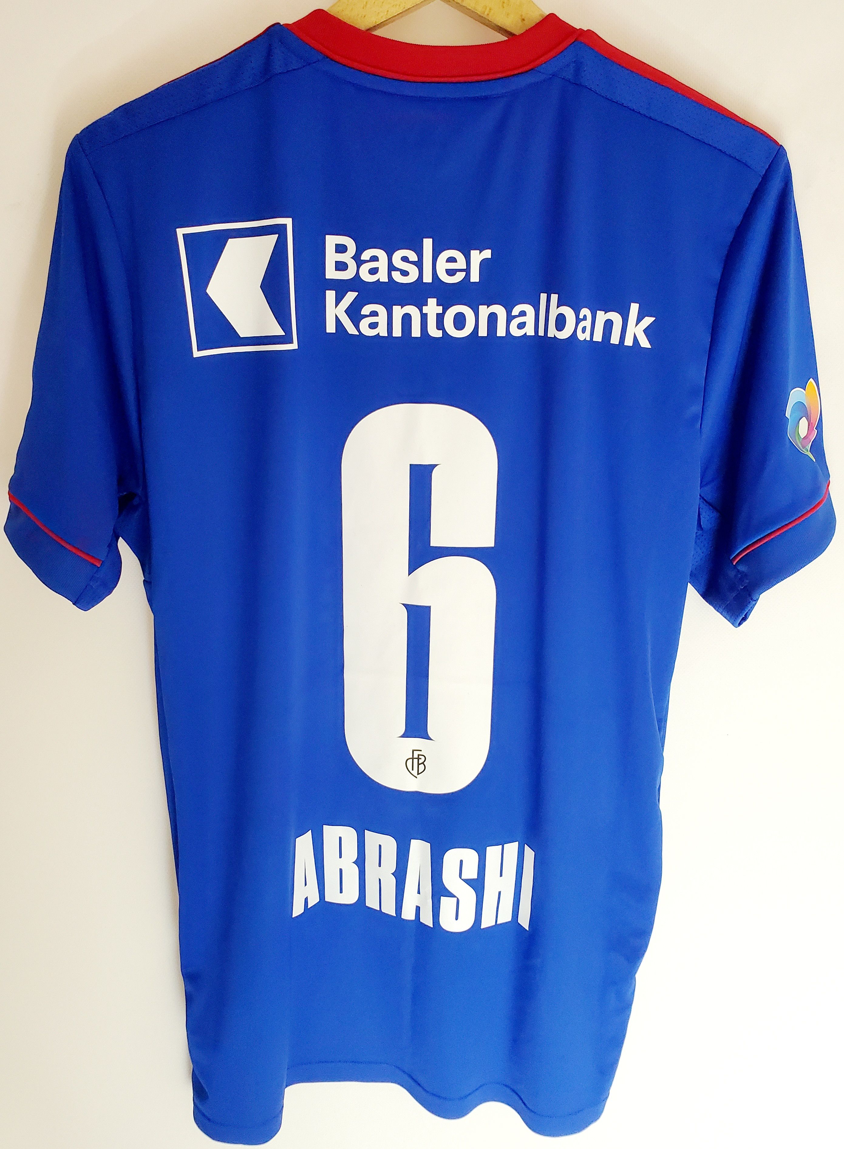 Other FC Basel 2020-21 jersey # 6 ABBRASHI M perfect condition Size US M / EU 48-50 / 2 - 1 Thumbnail