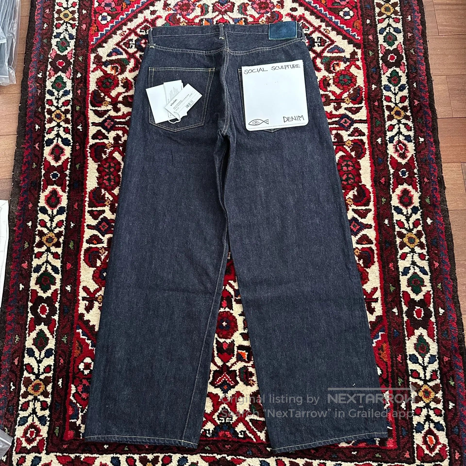 Visvim Visvim EX Wide Denim Pants W32L30. Size US 30 / EU 46 - 3 Thumbnail