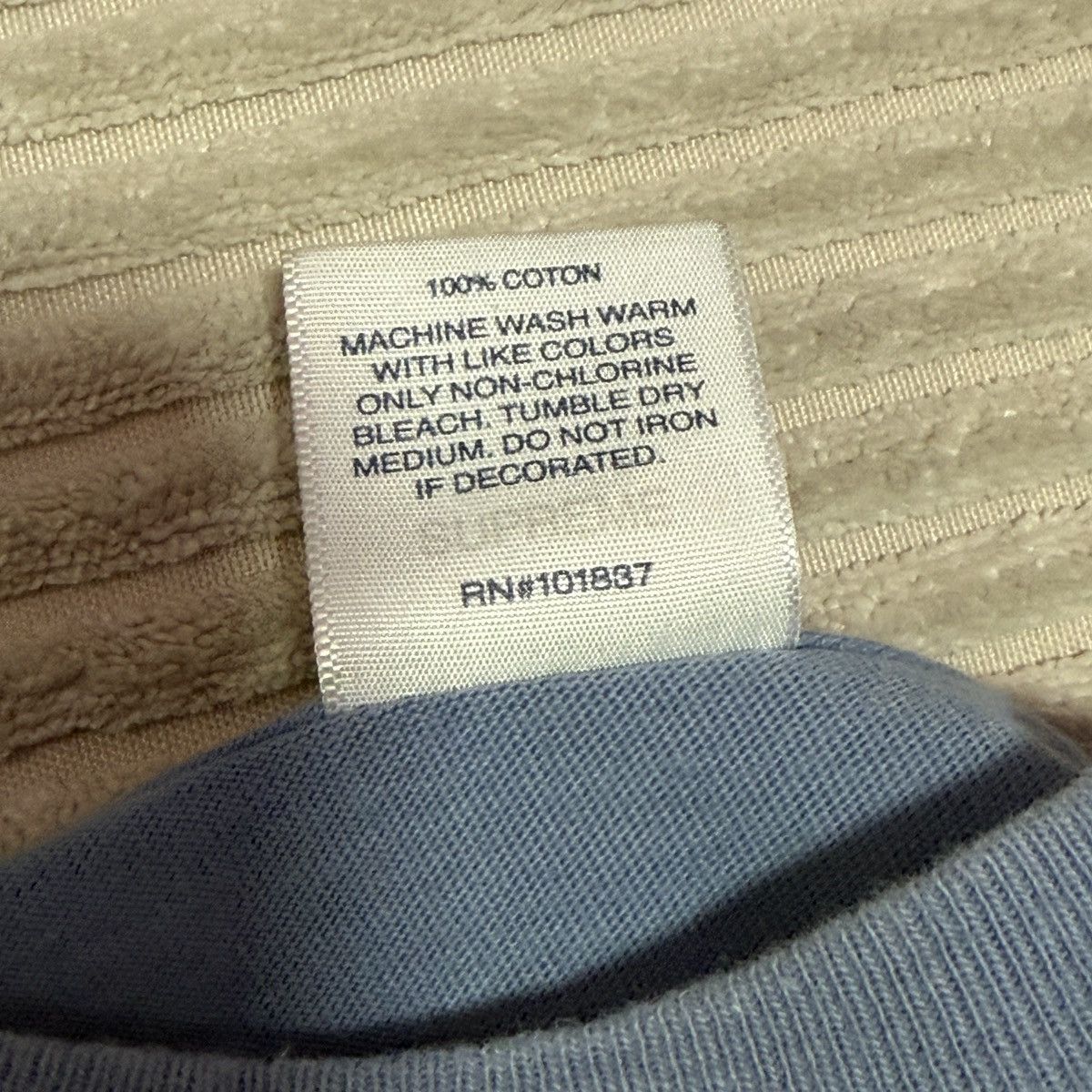 Supreme Supreme Super Cream T Shirt Fall/Winter 2019 Blue FW19 Size US XL / EU 56 / 4 - 5 Thumbnail