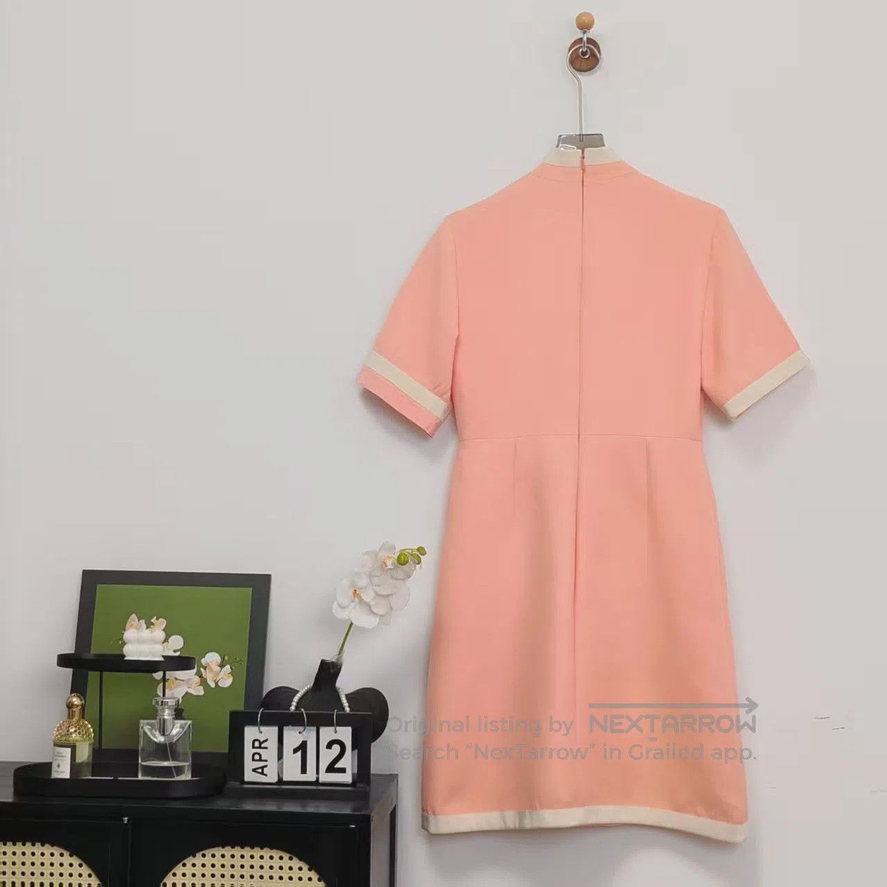 Gucci Guicci Wool/Silk Blended Pink Four Pocket Cloisonné Waist Size S / US 4 / IT 40 - 4 Thumbnail