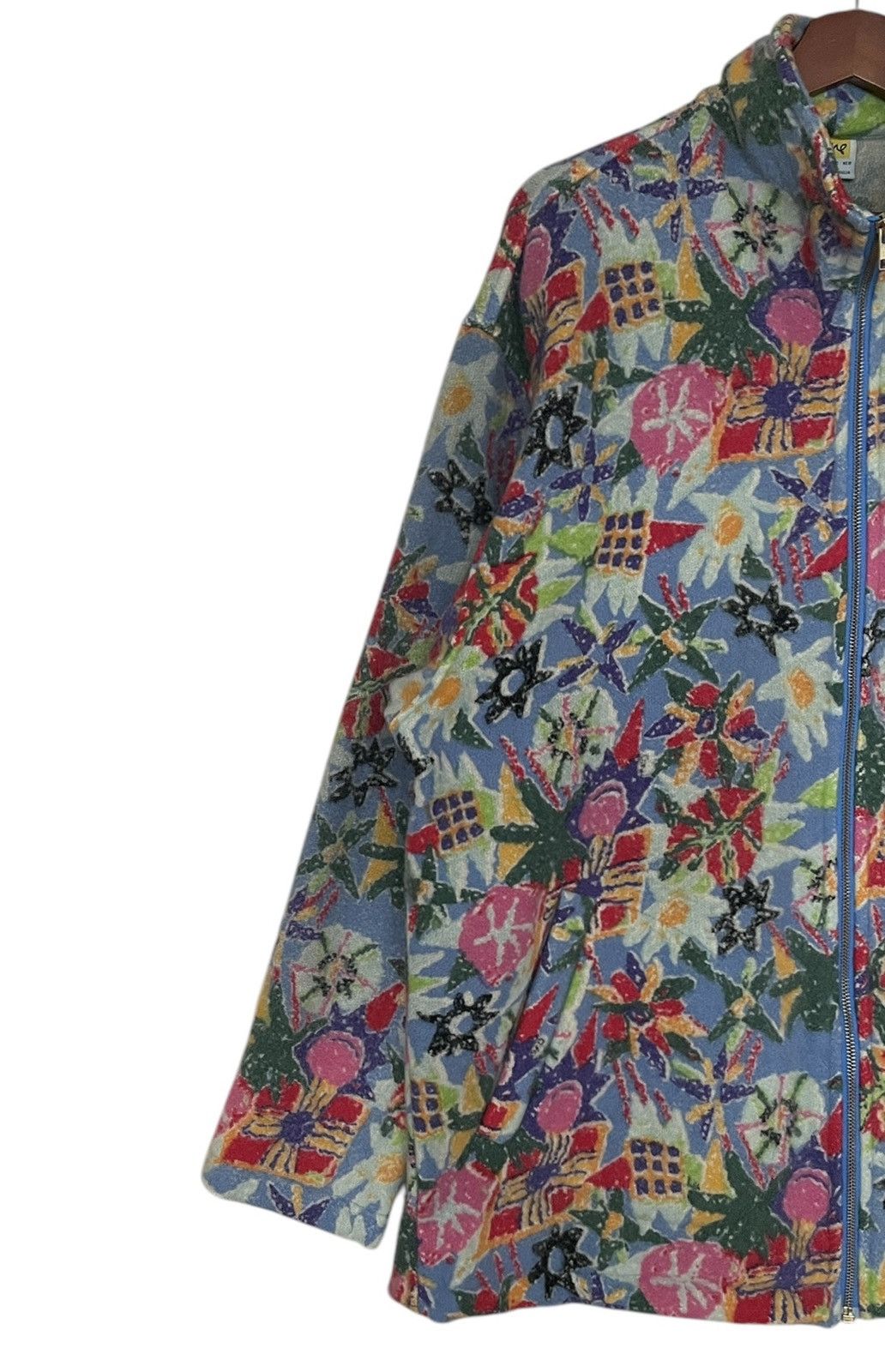 Vintage Vintage Brand Art Kendone Full Print Wool Jacket 1990s Size US L / EU 52-54 / 3 - 5 Thumbnail