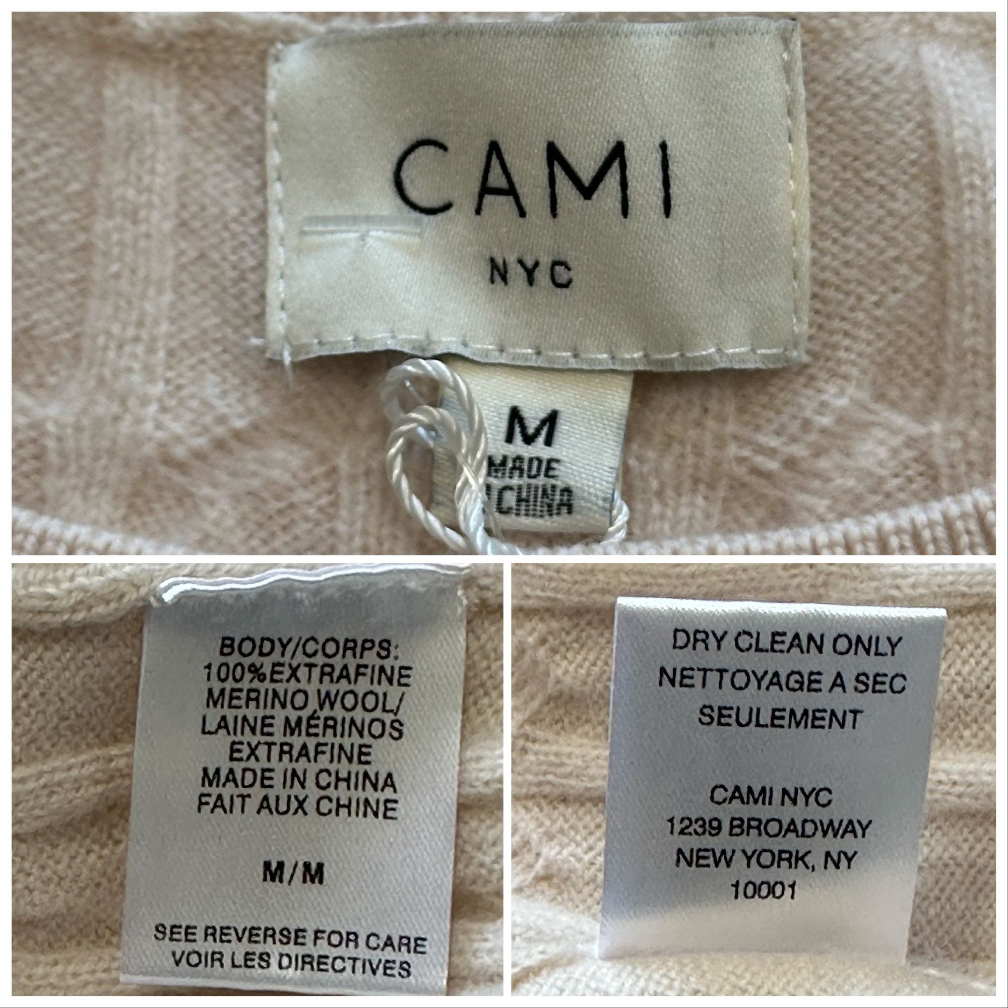 CAMI NYC Cami NYC Giana Sweater, M, NWT Size M / US 6-8 / IT 42-44 - 4 Thumbnail