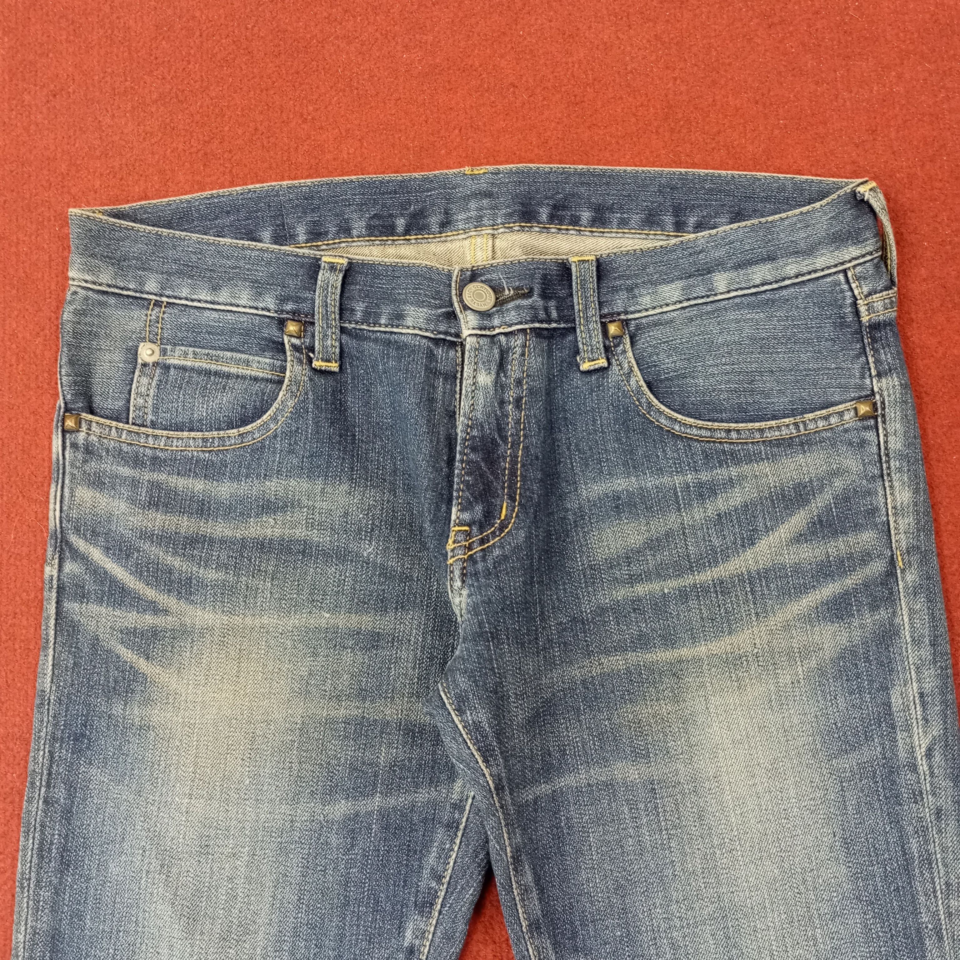Hysteric Glamour Hysteric Glamour Japanese Brand Custom Art Jeans c252n20 Size 31" - 5 Thumbnail