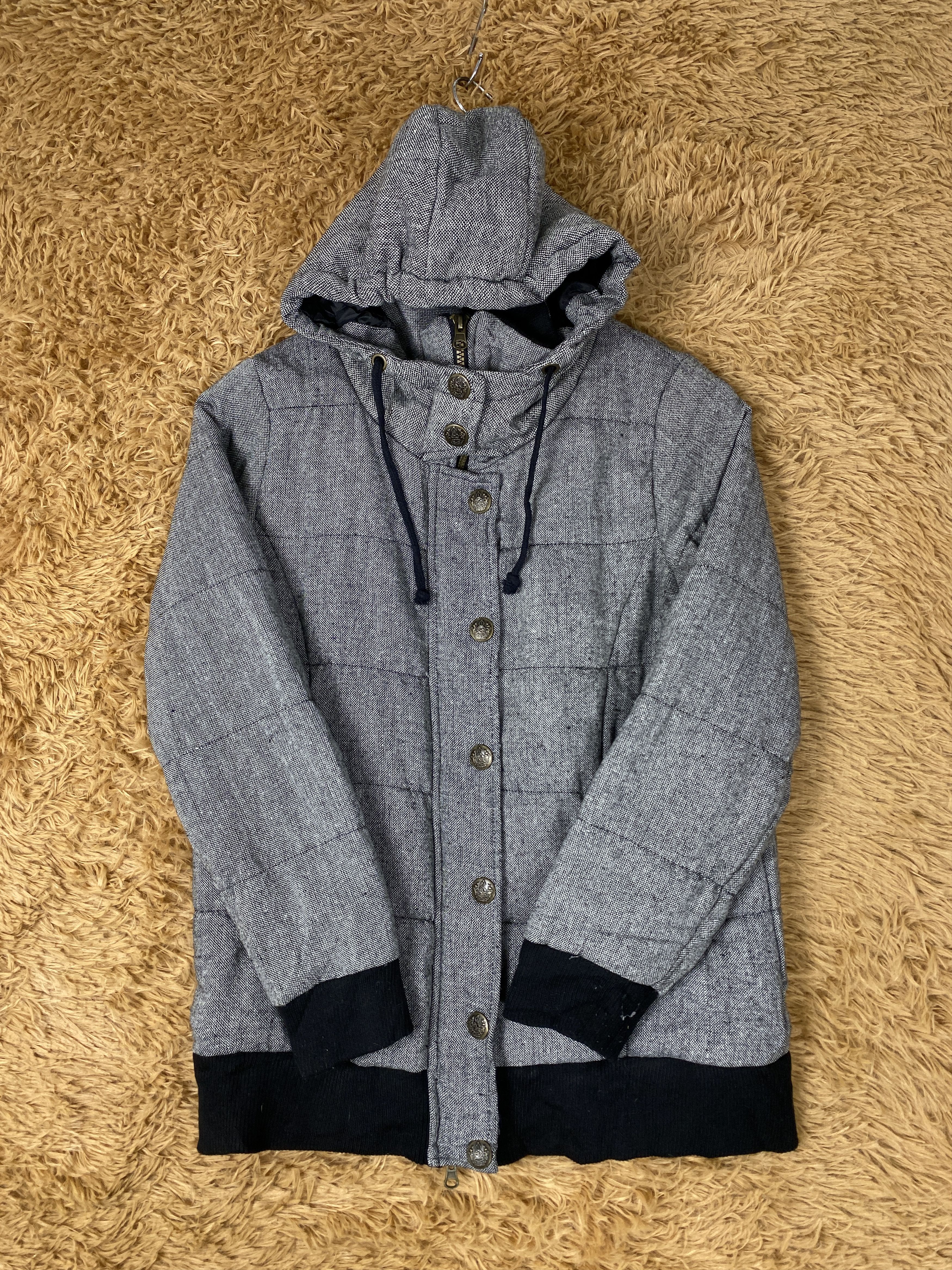 Japanese Brand Vintage Gyle Puffer Hoodie Jacket J1995 Size US S / EU 44-46 / 1 - 4 Thumbnail