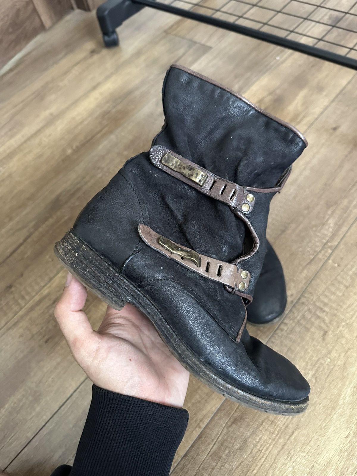 A.S.98 AS 98 Airstep Vintage High Top Boots Shoes Avant Garde Size US 5 / EU 37 - 10 Thumbnail