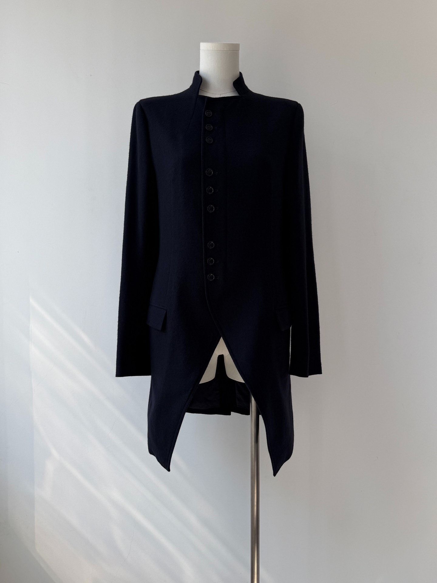 Yohji Yamamoto Yohji Yamamoto Y's 23AW Buttoned Coat Size US M / EU 48-50 / 2 - 1 Thumbnail