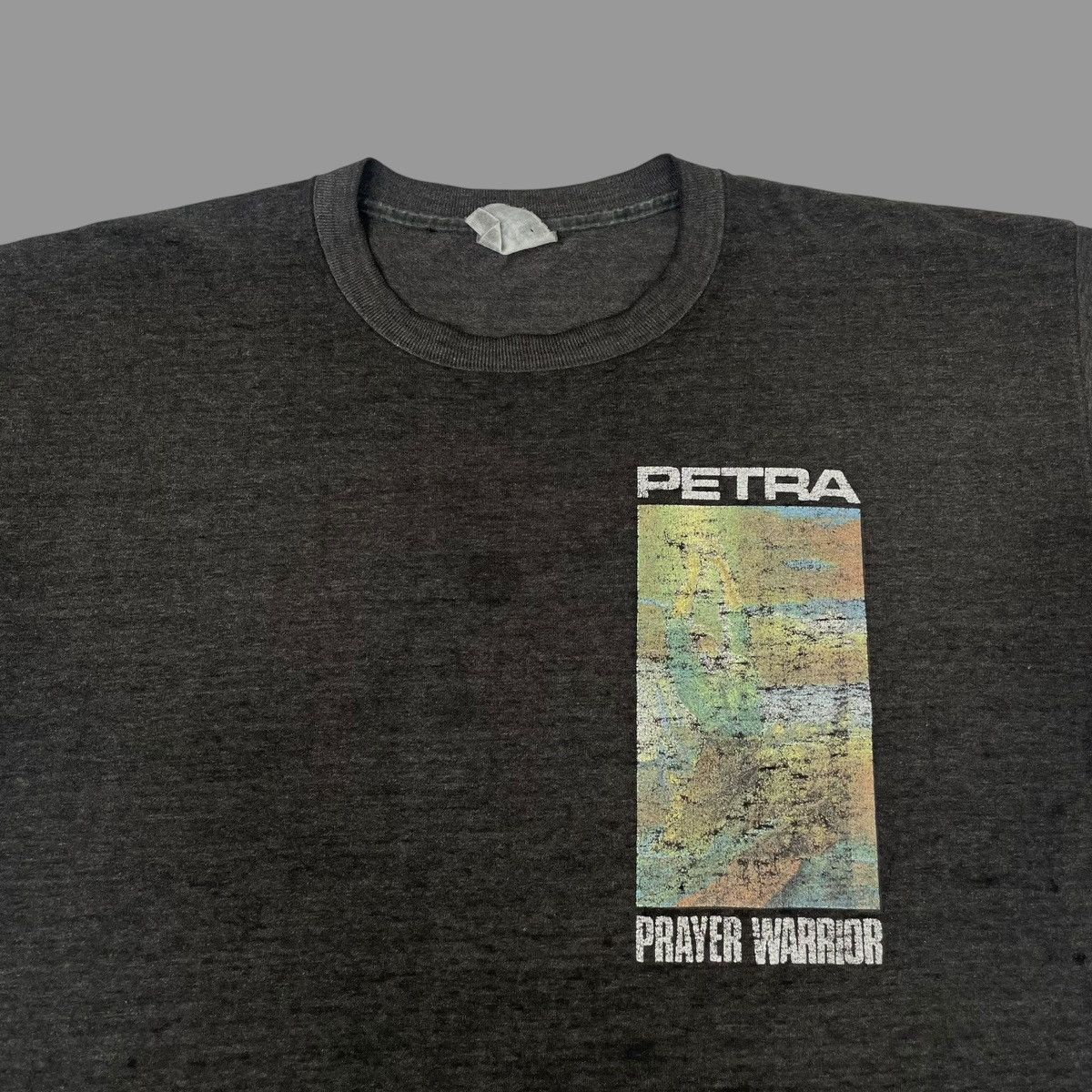 Band Tees × Vintage Vintage 1980s faded petra band tee Size US L / EU 52-54 / 3 - 4 Thumbnail