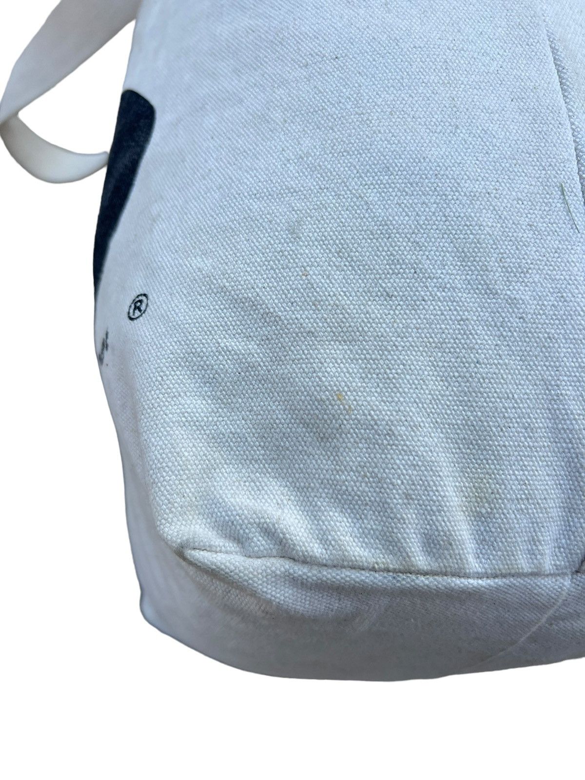 Issey Miyake Ne-net Iconic Cat Logo Canvas Cotton tote Bag Size ONE SIZE - 14 Thumbnail