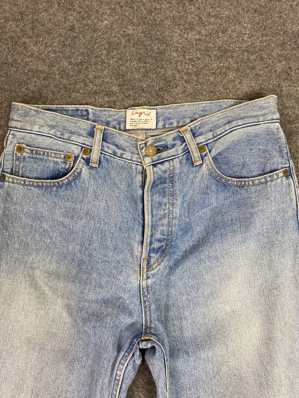 Japanese Brand ungrid japanese brand distressed denim nice design Size US 32 / EU 48 - 7 Thumbnail