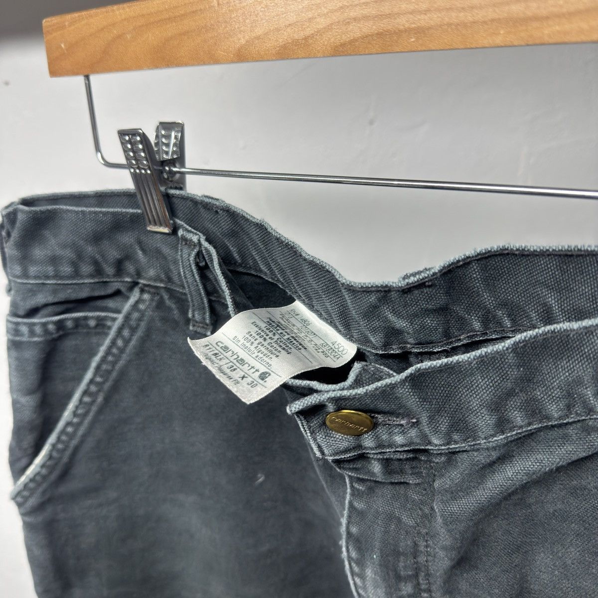 Carhartt Carhartt Thrashed Faded Distressed Pants ERD Grunge Size US 34 / EU 50 - 5 Thumbnail