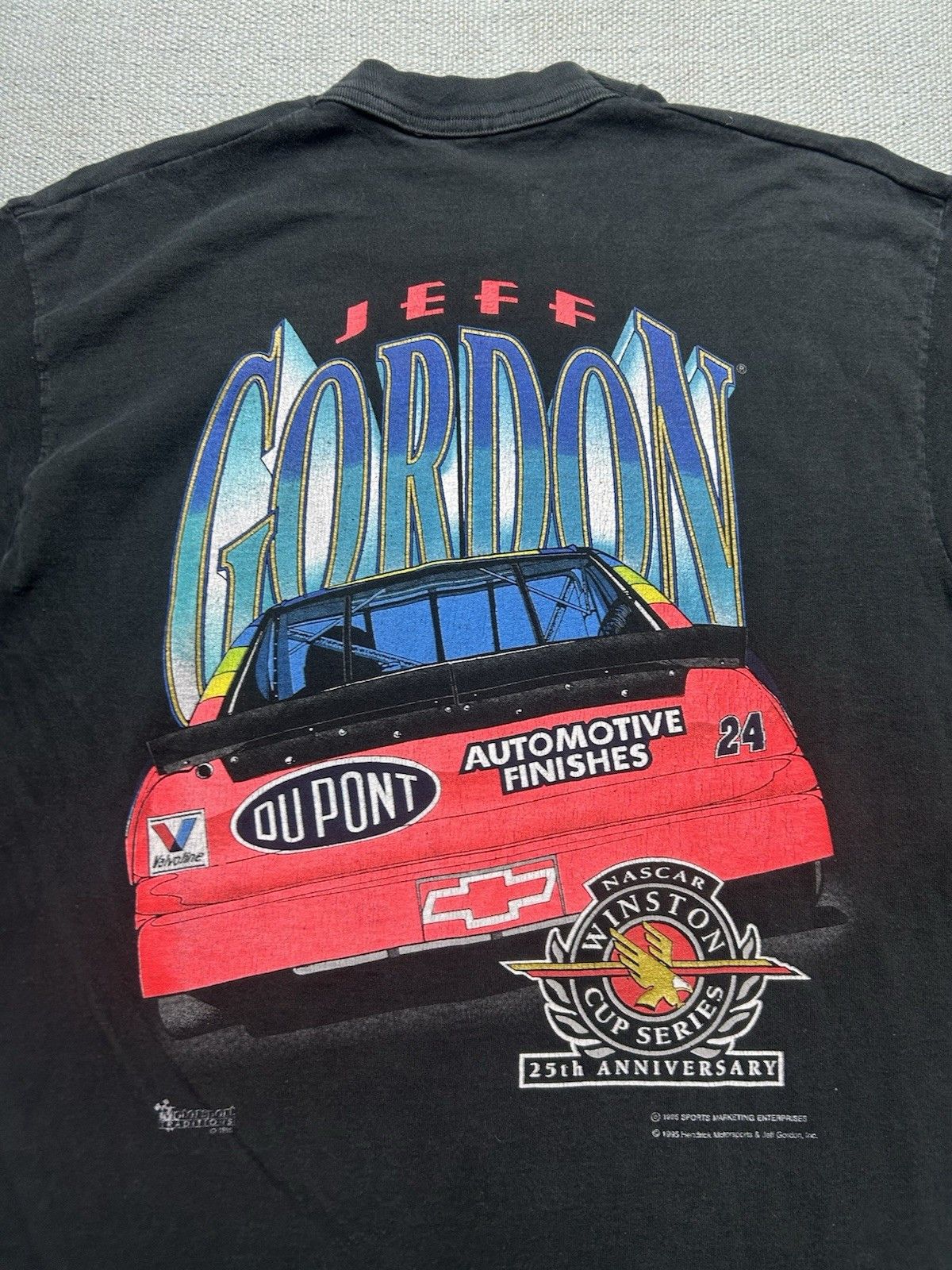 Vintage Vtg 90s t shirt 1995 Winston cup nascar Jeff Gordon large Size US L / EU 52-54 / 3 - 8 Thumbnail