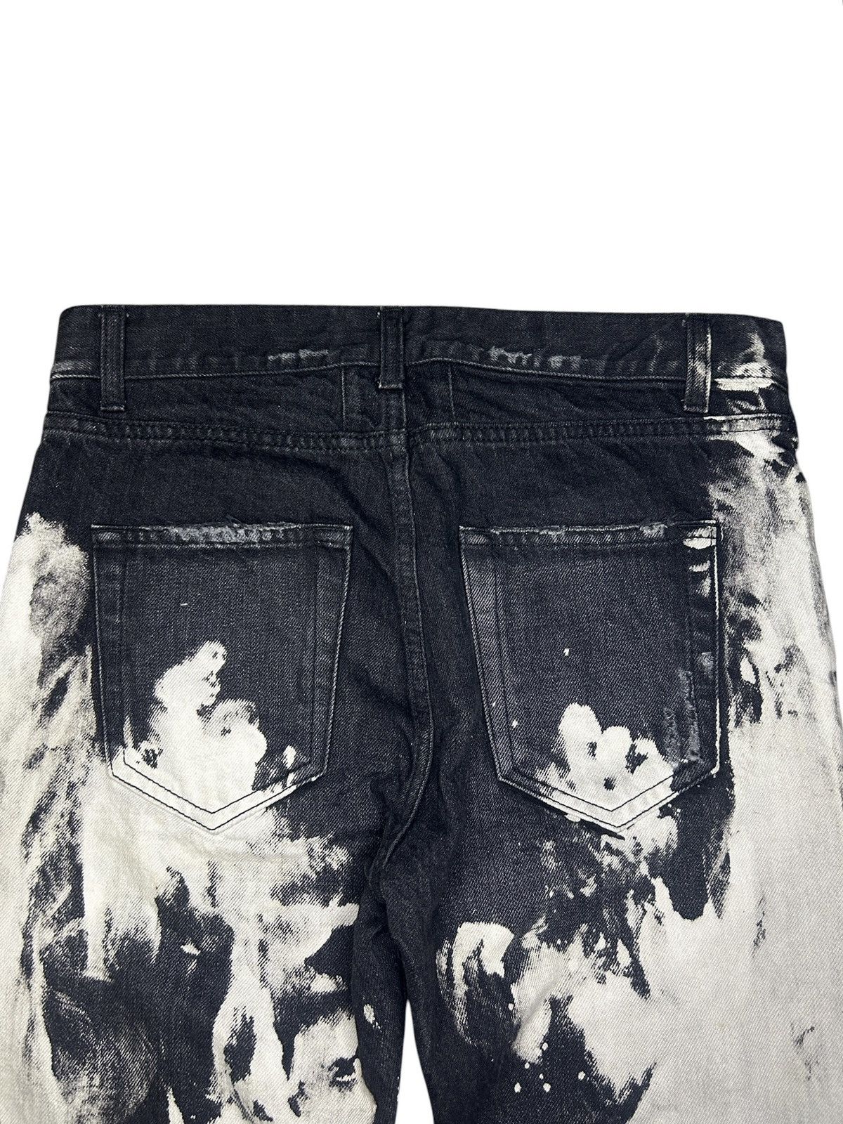 Saint Laurent Paris S/S 16 Surf Sound Bleached Distressed Denim Size US 29 - 12 Thumbnail