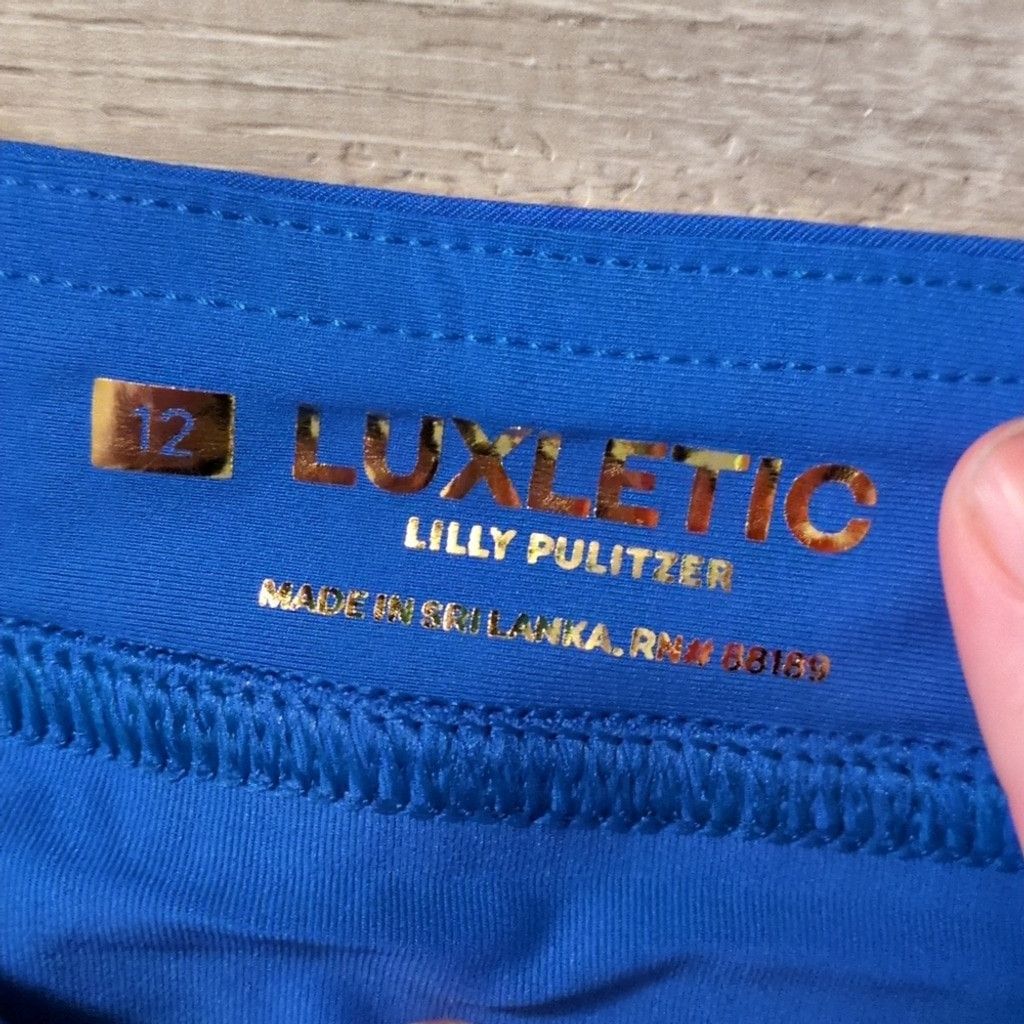 Lilly Pulitzer Lilly Pulitzer Luxletic Martinique Blue Kimika Skort Sz. 12 Size 34" / US 12 / IT 48 - 5 Thumbnail