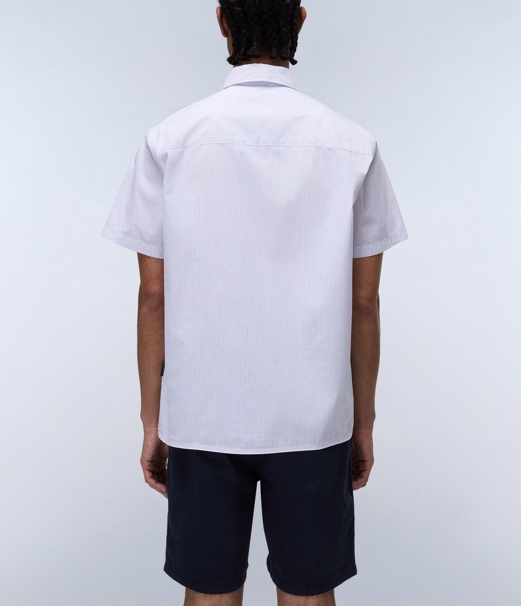 Napapijri Napapijri Terra Short Sleeve Shirt - Rose stripe Size US L / EU 52-54 / 3 - 2 Thumbnail