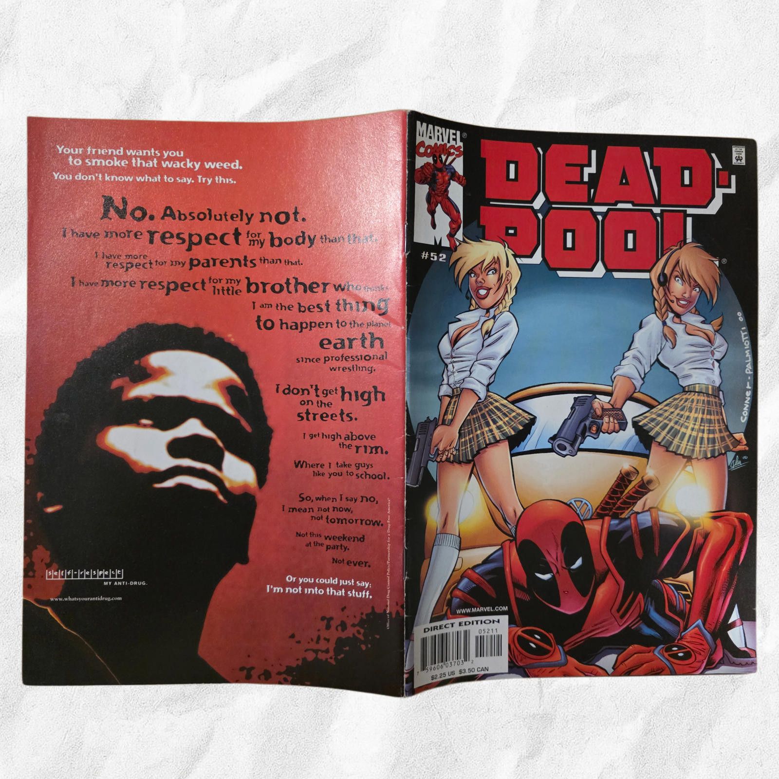 Marvel Comics Deadpool #52 VF 2001 Talk of the Town Comic (C) Size ONE SIZE - 6 Thumbnail