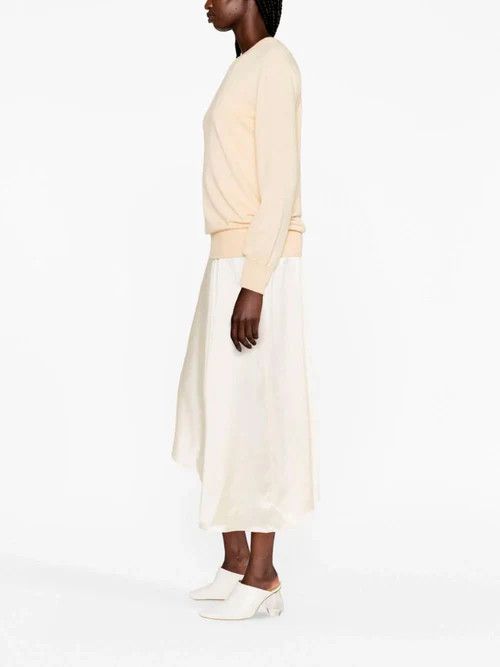 Jil Sander o1y1025 Sweater in Apricot Size M / US 6-8 / IT 42-44 - 3 Thumbnail