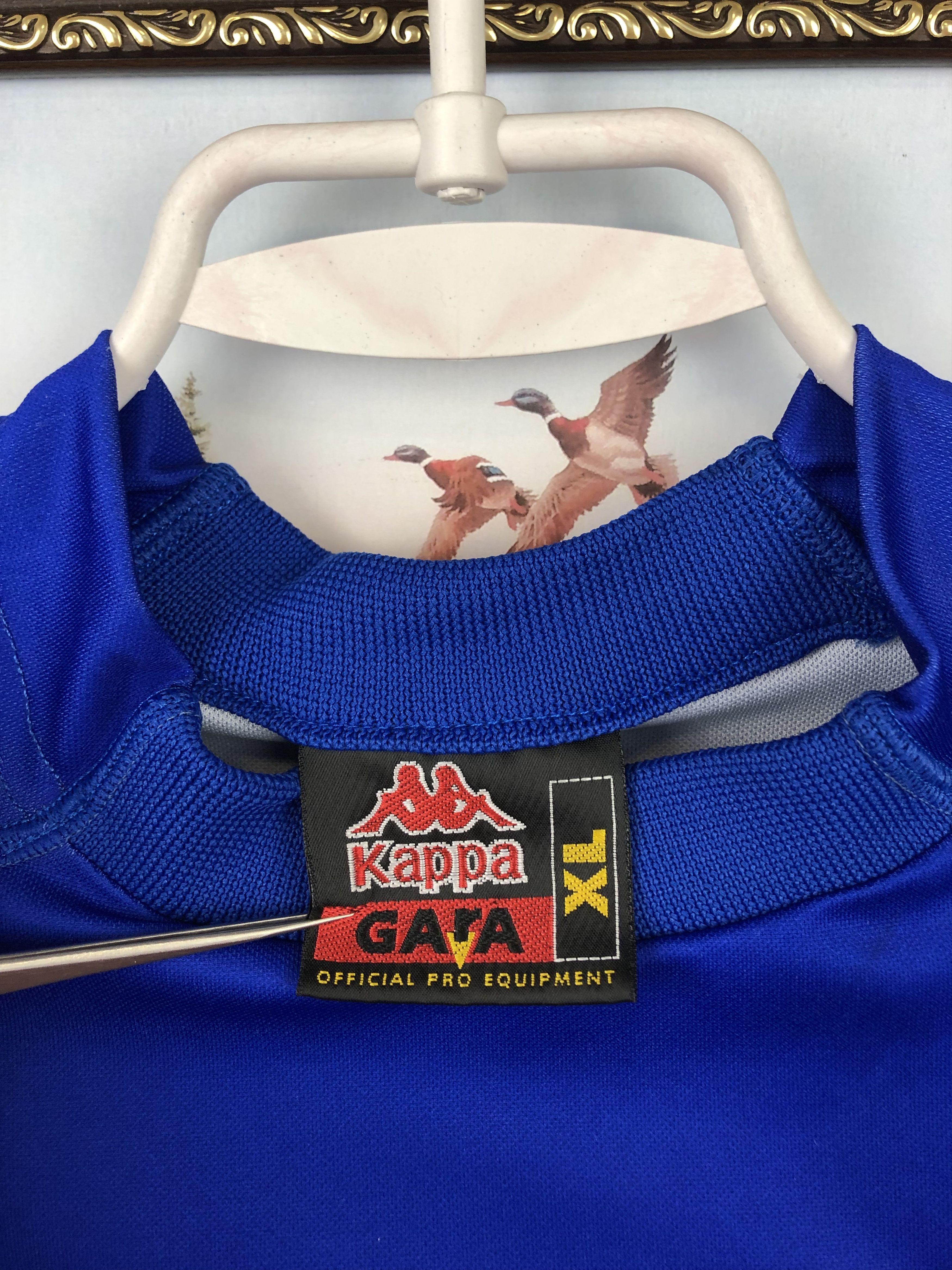 Kappa Italy shirt 1999 Maglia Soccer Long Sleeve Kappa Jersey Size US XL / EU 56 / 4 - 13 Thumbnail