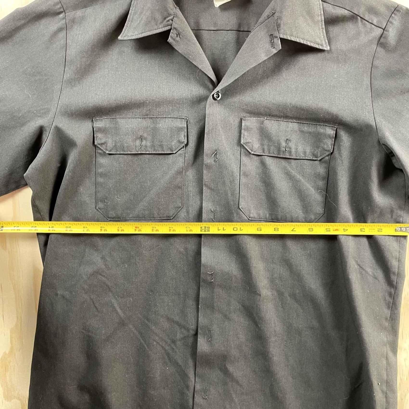 Dickies Dickies Shirt Mens Large Black Long Sleeve Button-Up Workwear Twill Casual Y2K Size US L / EU 52-54 / 3 - 4 Thumbnail