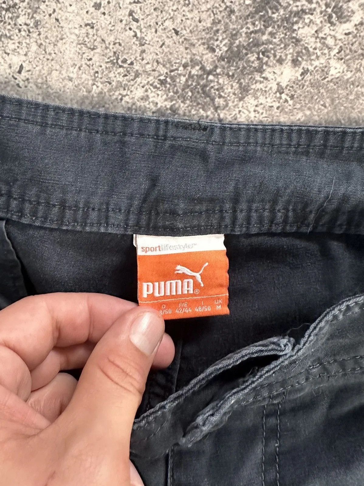 Puma × Vintage Vintage pants Puma cargo baggy streetstyle faded sk8 y2k Size US 32 / EU 48 - 9 Thumbnail