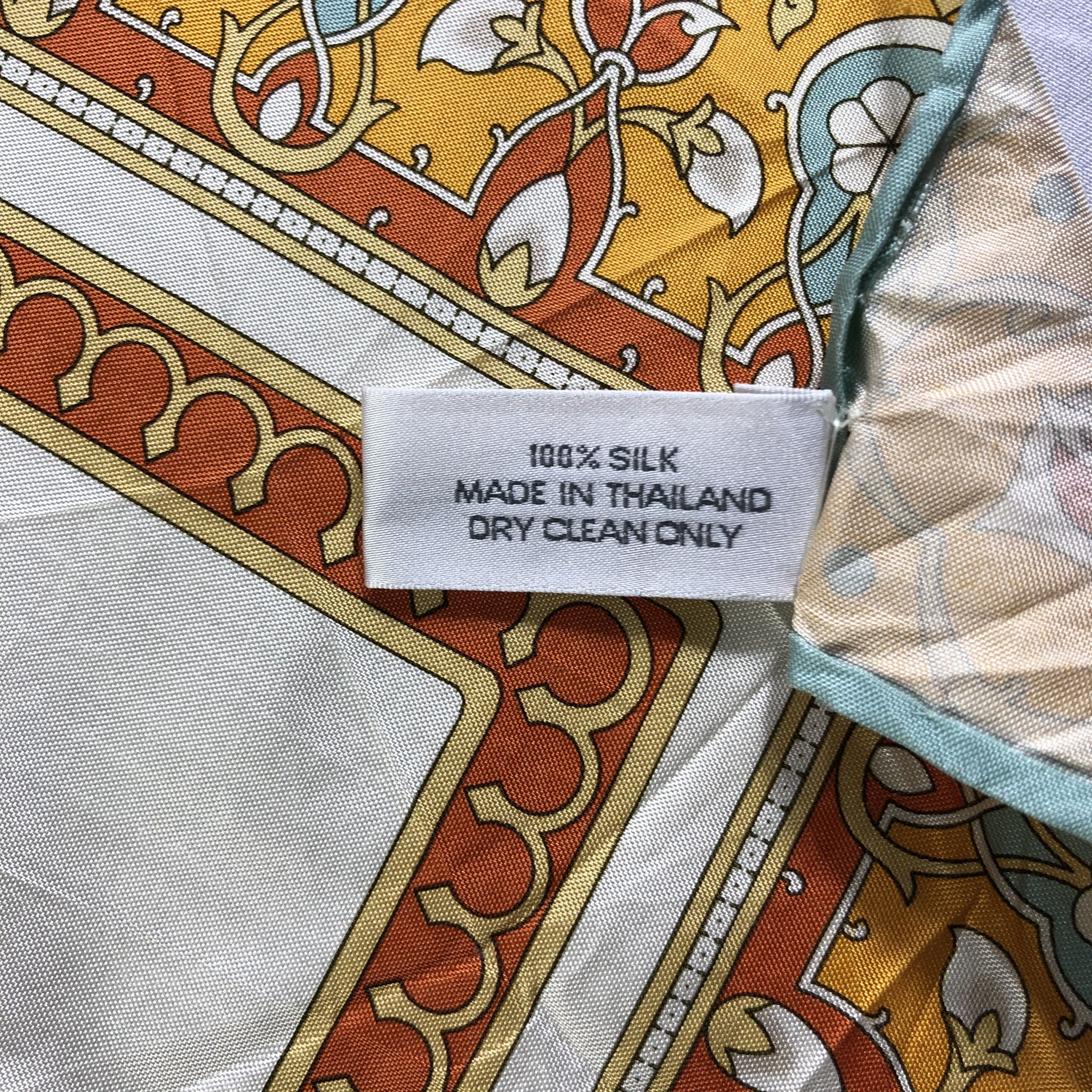 Jim Thompson × Vintage Vintage Jim Thompson Silk Scarf Size ONE SIZE - 7 Thumbnail