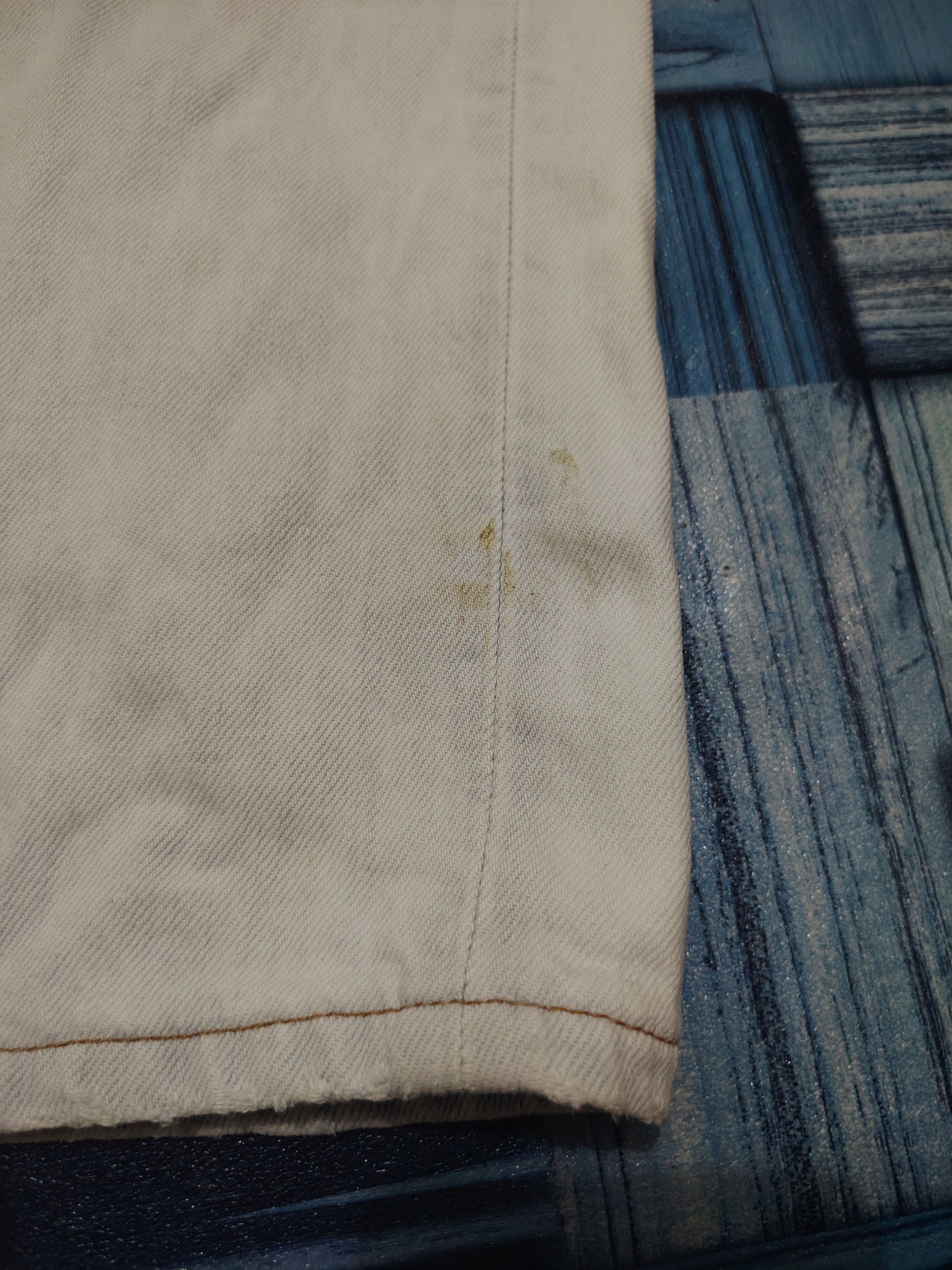 Levi's Thrashed Acid Washed Vtg Levi's 501 Button 553 made in usa Size US 30 / EU 46 - 8 Thumbnail