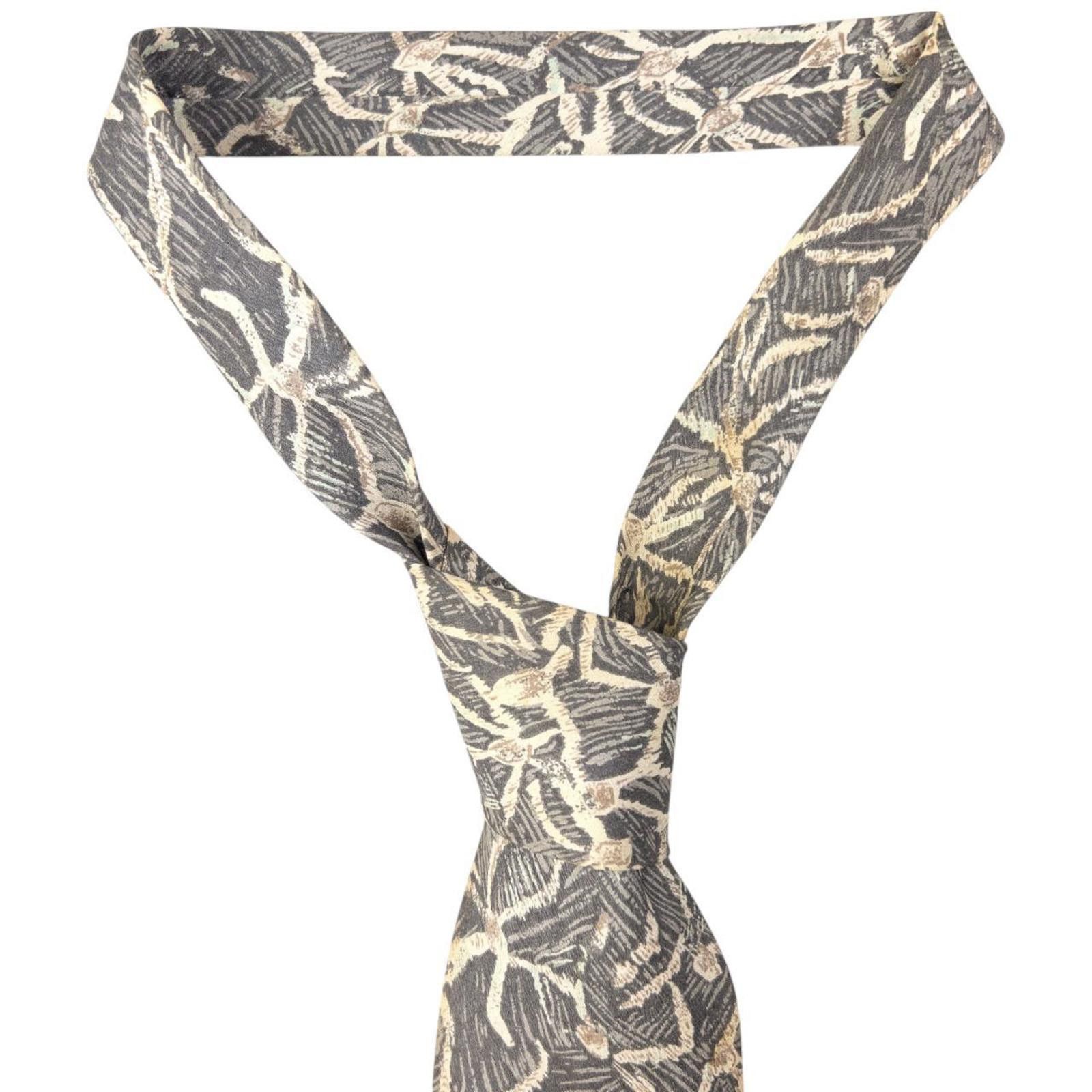 Issey Miyake Vintage Issey Miyake Pattern Silk Tie Size ONE SIZE - 4 Thumbnail
