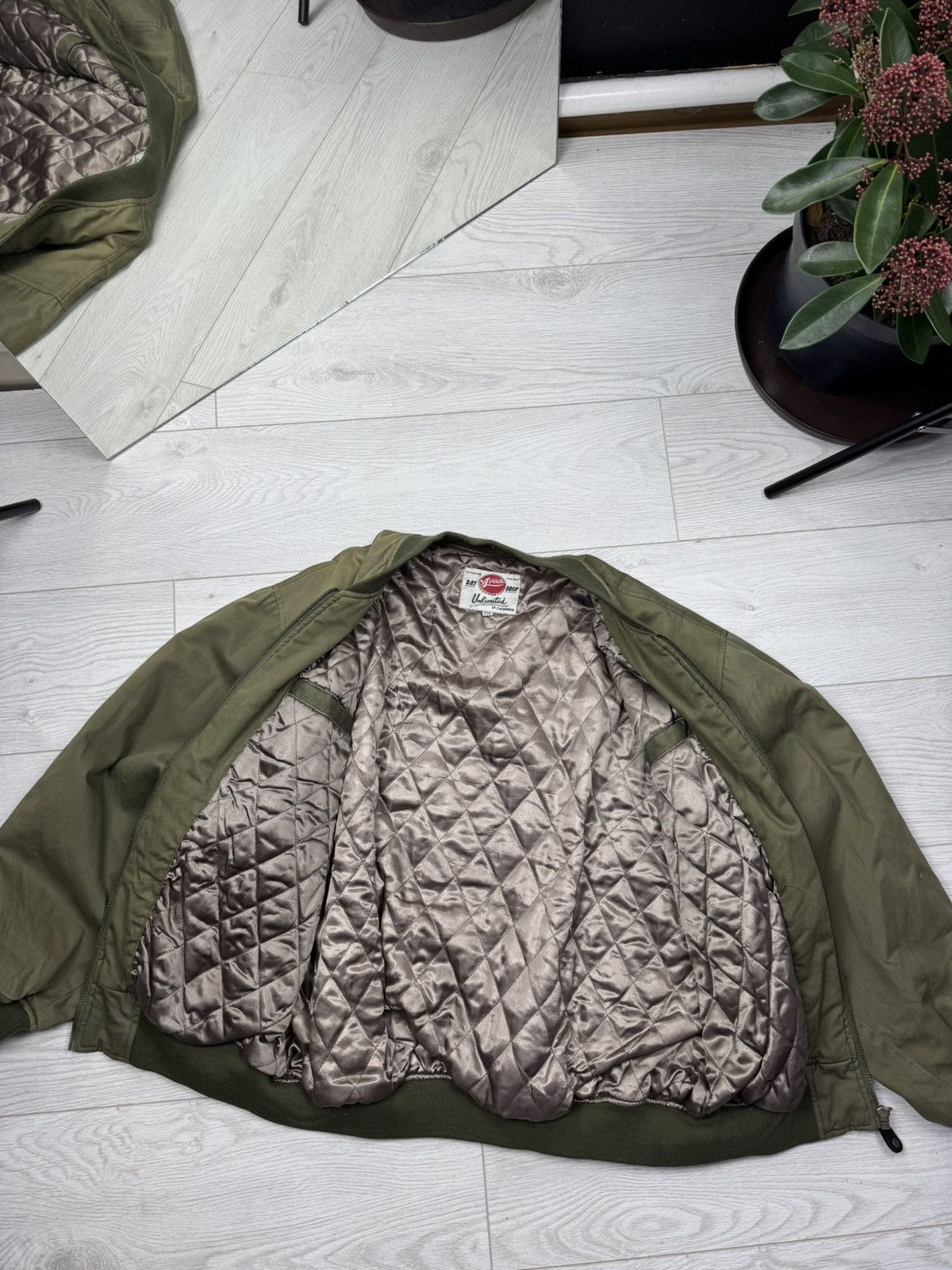 Chevignon × Vintage Chevignon Green Varsity Bomber Embroidered Jacket Size US XXL / EU 58 / 5 - 12 Thumbnail