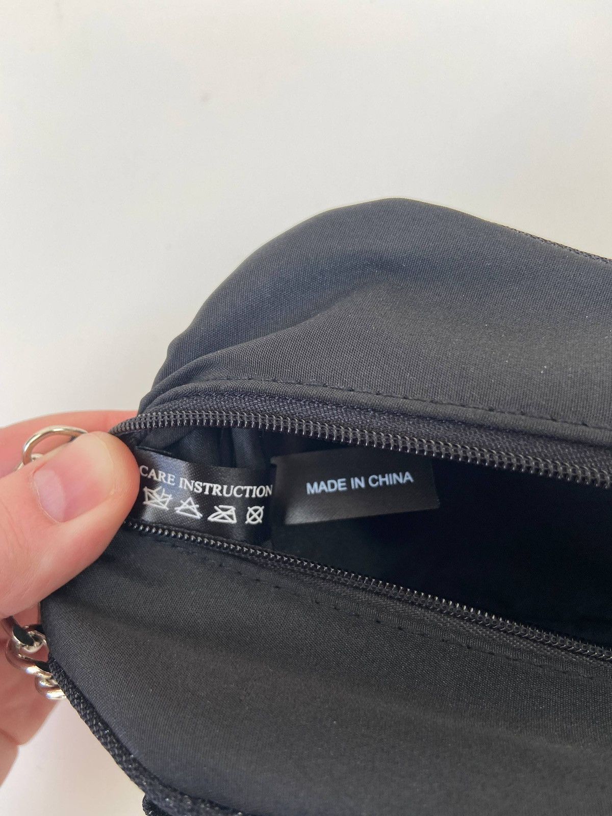 Dior Dior Parfums Black Satin Chain Pochette Mini ShoulderBag Y2K Size ONE SIZE - 11 Thumbnail