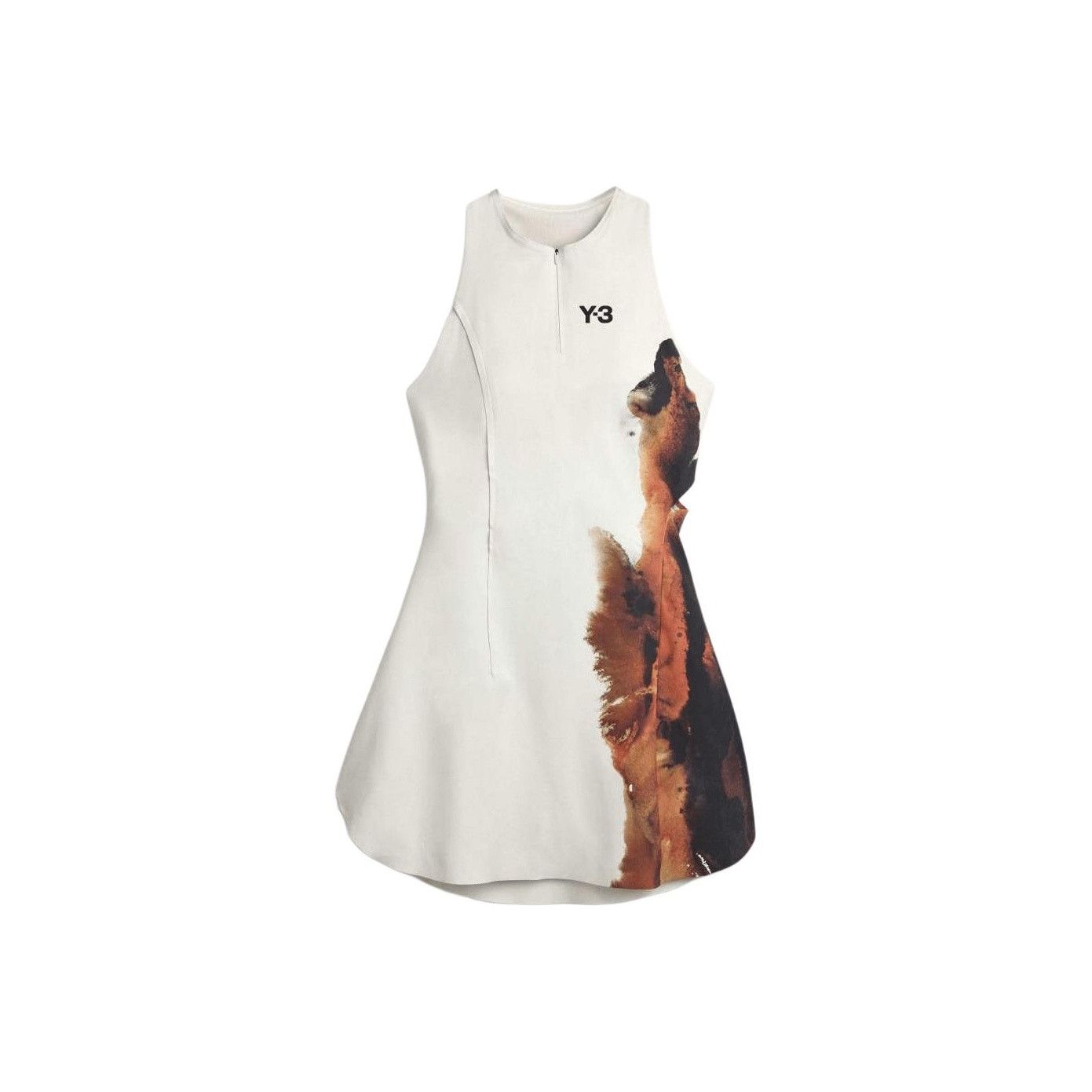 Y-3 Y-3 Abstract Print Sleeveless Dress Size L Size L / US 10 / IT 46 - 1 Thumbnail