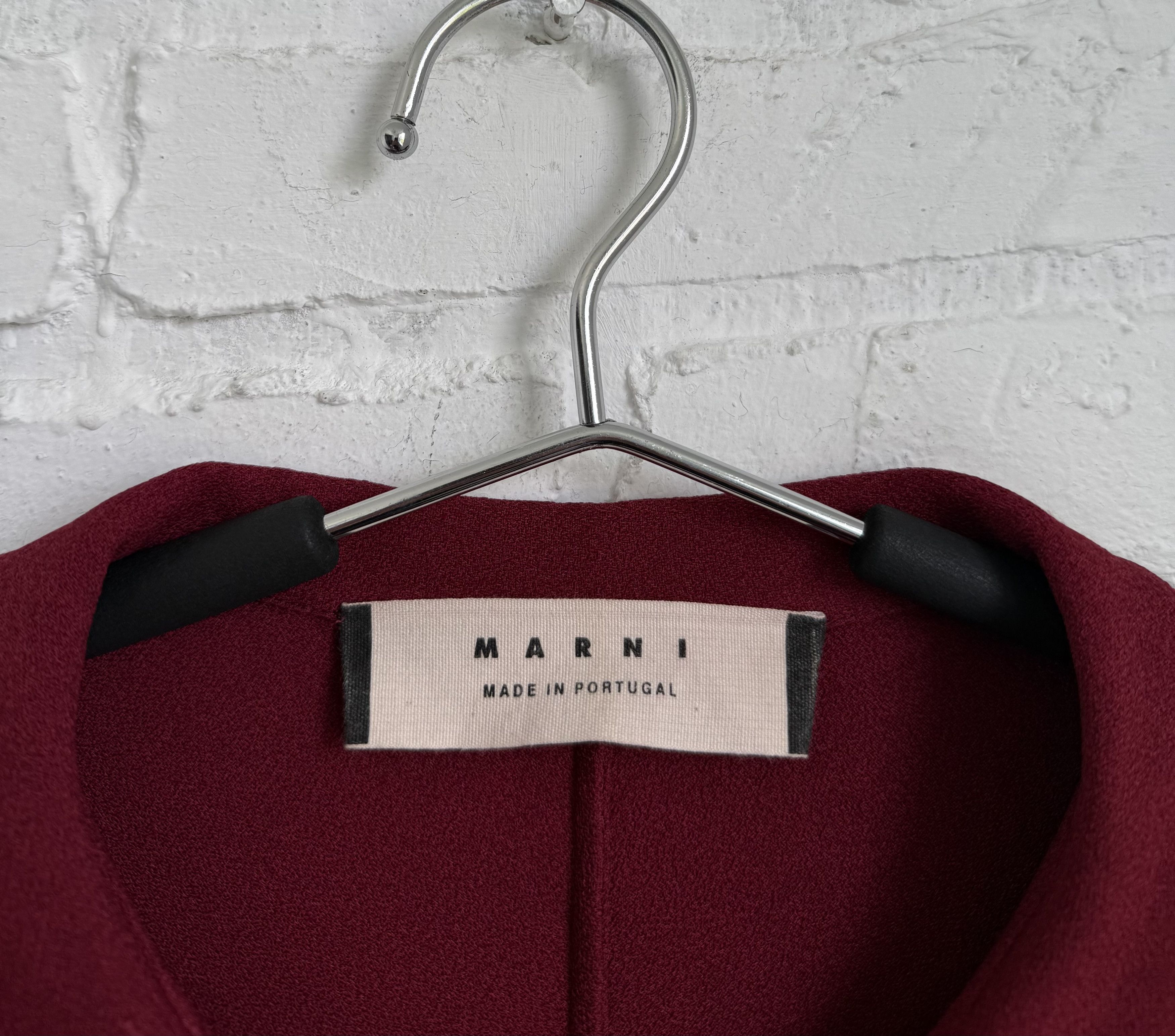 Marni Marni marble abstraction blouse shirt Size M / US 6-8 / IT 42-44 - 3 Thumbnail