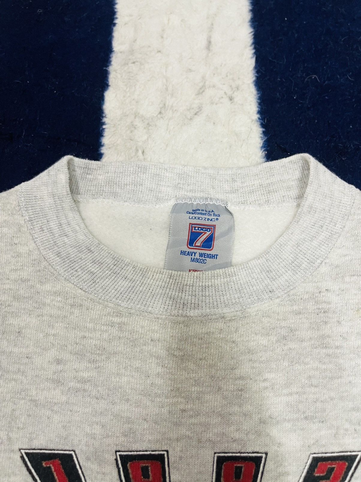 NBA × Vintage Vintage Chicago Bulls by Logo 7 Sweatshirt Size US L / EU 52-54 / 3 - 5 Thumbnail