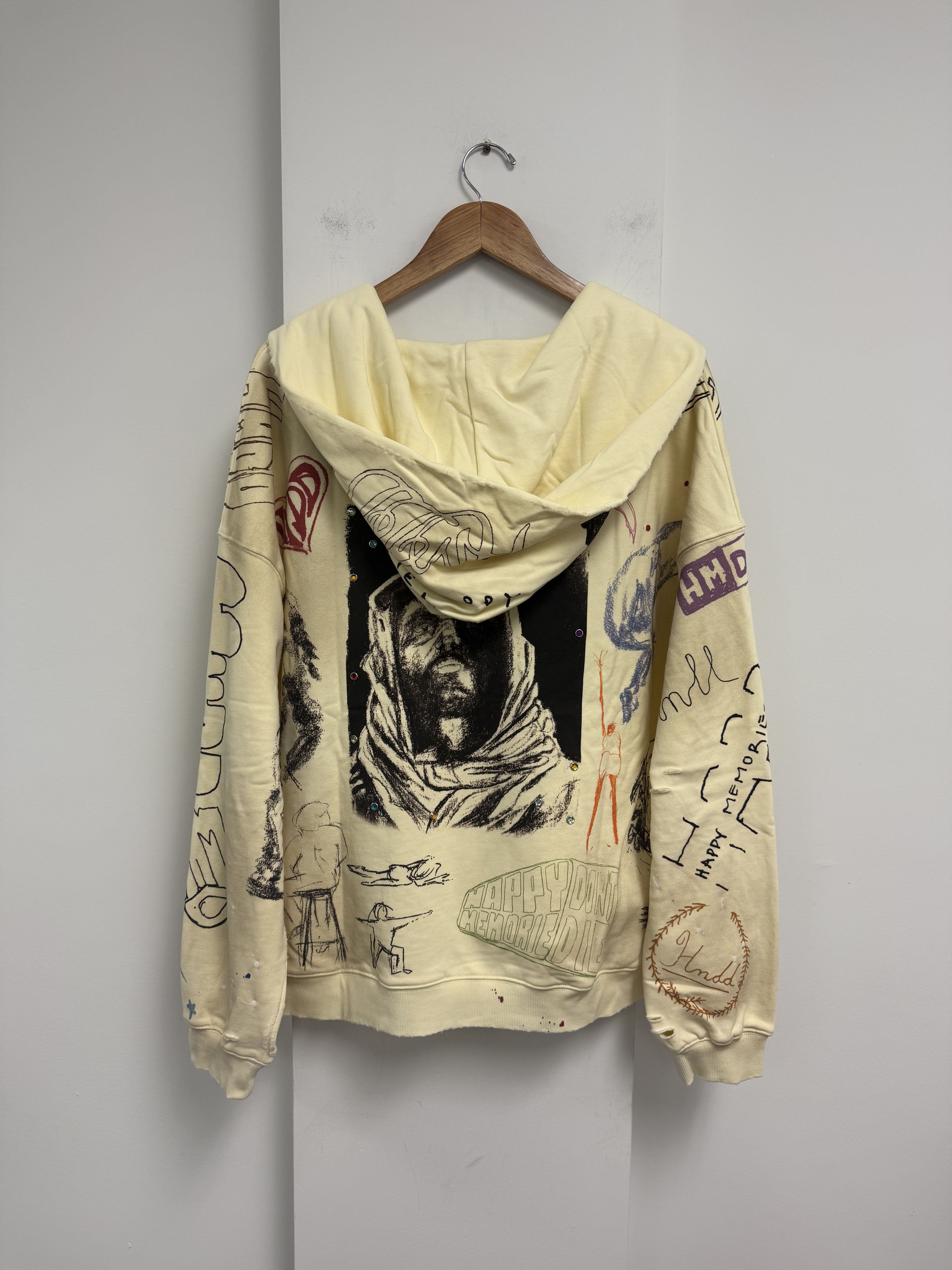 HMDD HMDD 'Sketch' Hoodie Size US XL / EU 56 / 4 - 2 Thumbnail