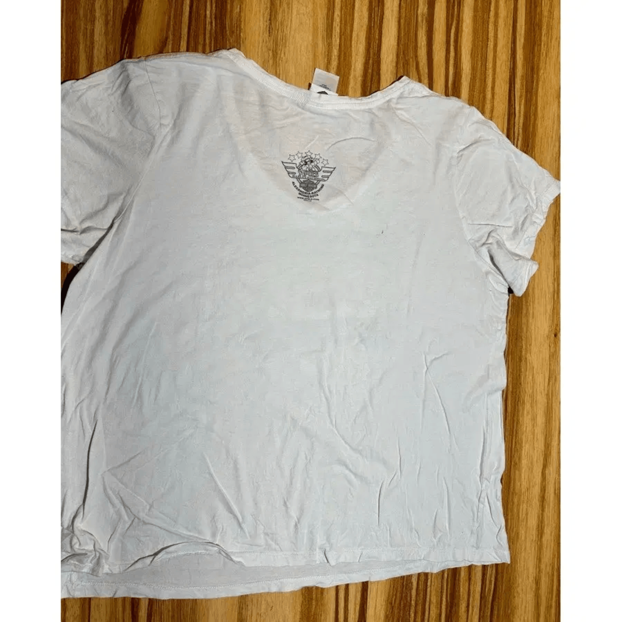 Harley Davidson Harley‑Davidson Ride to Live Wings Graphic T-Shirt White XXL Size XXL / US 16-18 / IT 52-54 - 7 Thumbnail