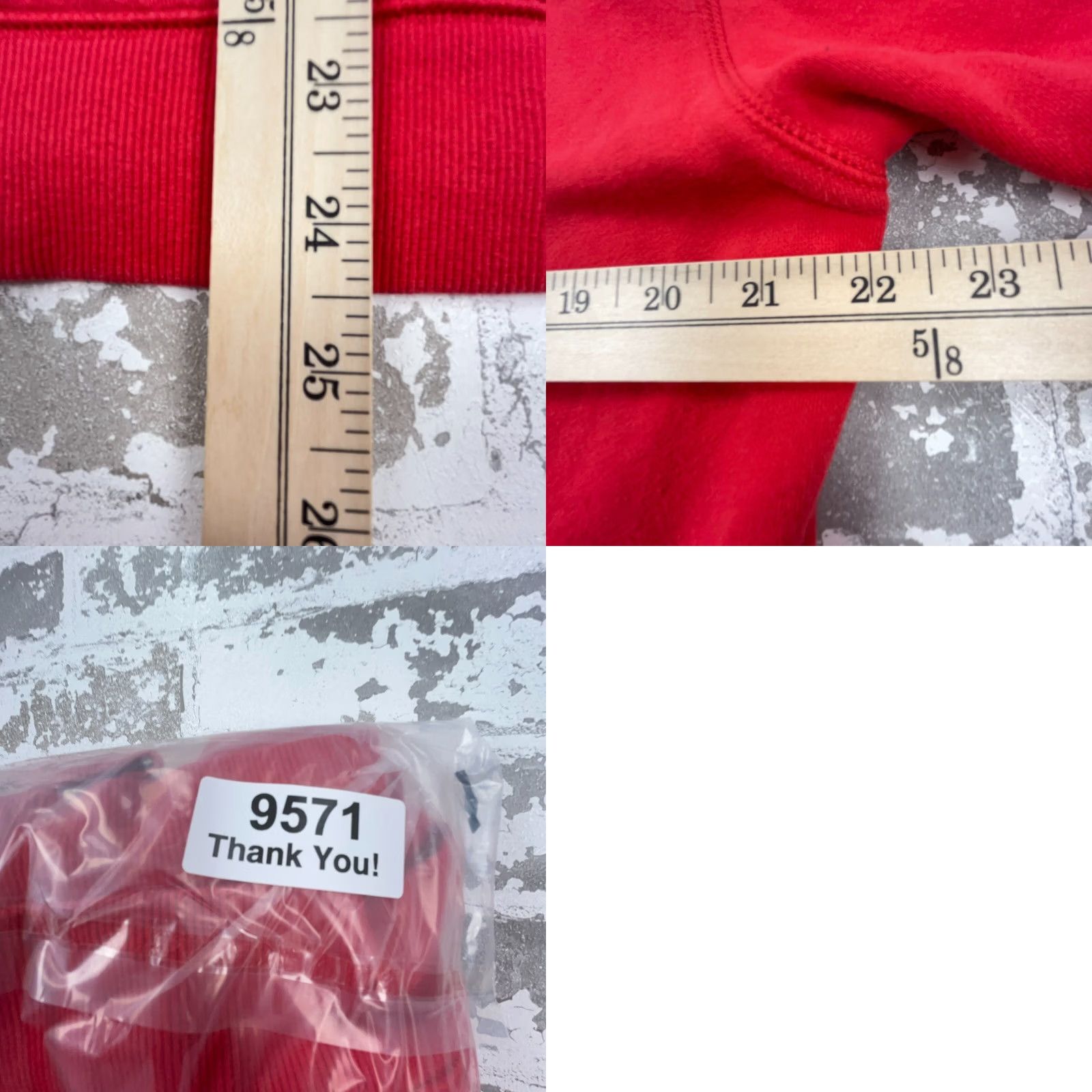 Champion Champion Hoodie Men Medium Red White Sweatshirt Sweater Spell Out Classic Retro Size US M / EU 48-50 / 2 - 8 Thumbnail
