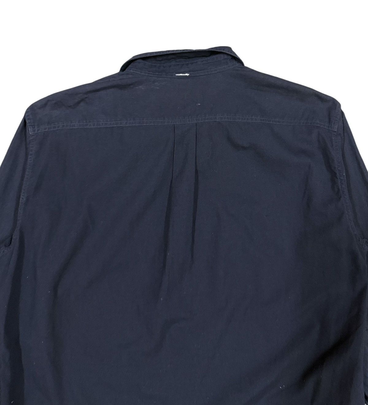 Margaret Howell MHL Margaret Howell Navy Blue Cotton Button Ups Shirt Size US S / EU 44-46 / 1 - 11 Thumbnail