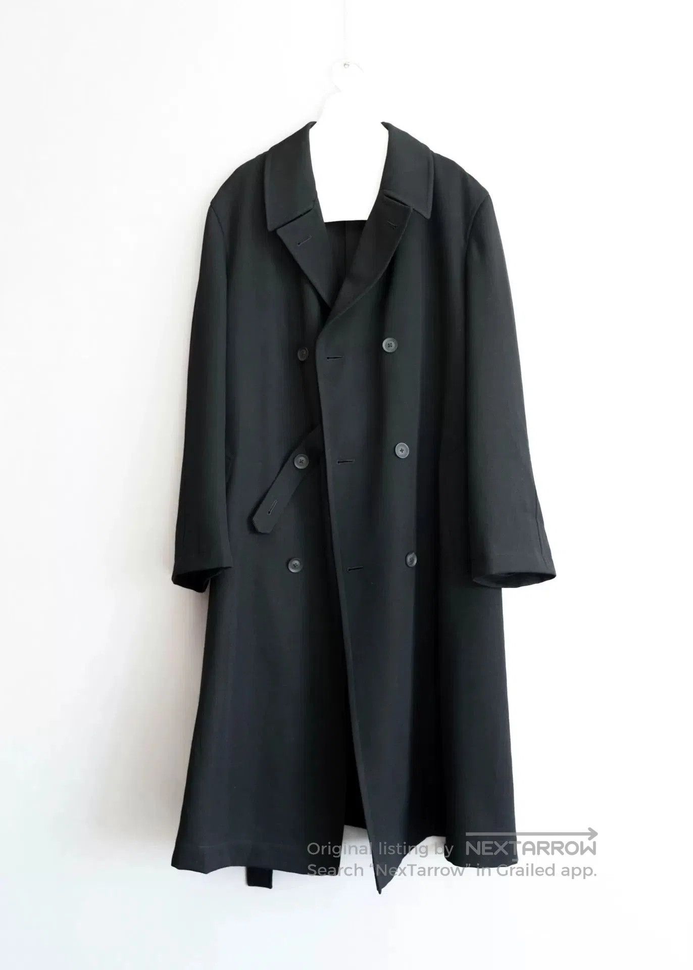 Yohji Yamamoto Yohji Yamamoto Double Breasted Coat. Size US L / EU 52-54 / 3 - 6 Thumbnail