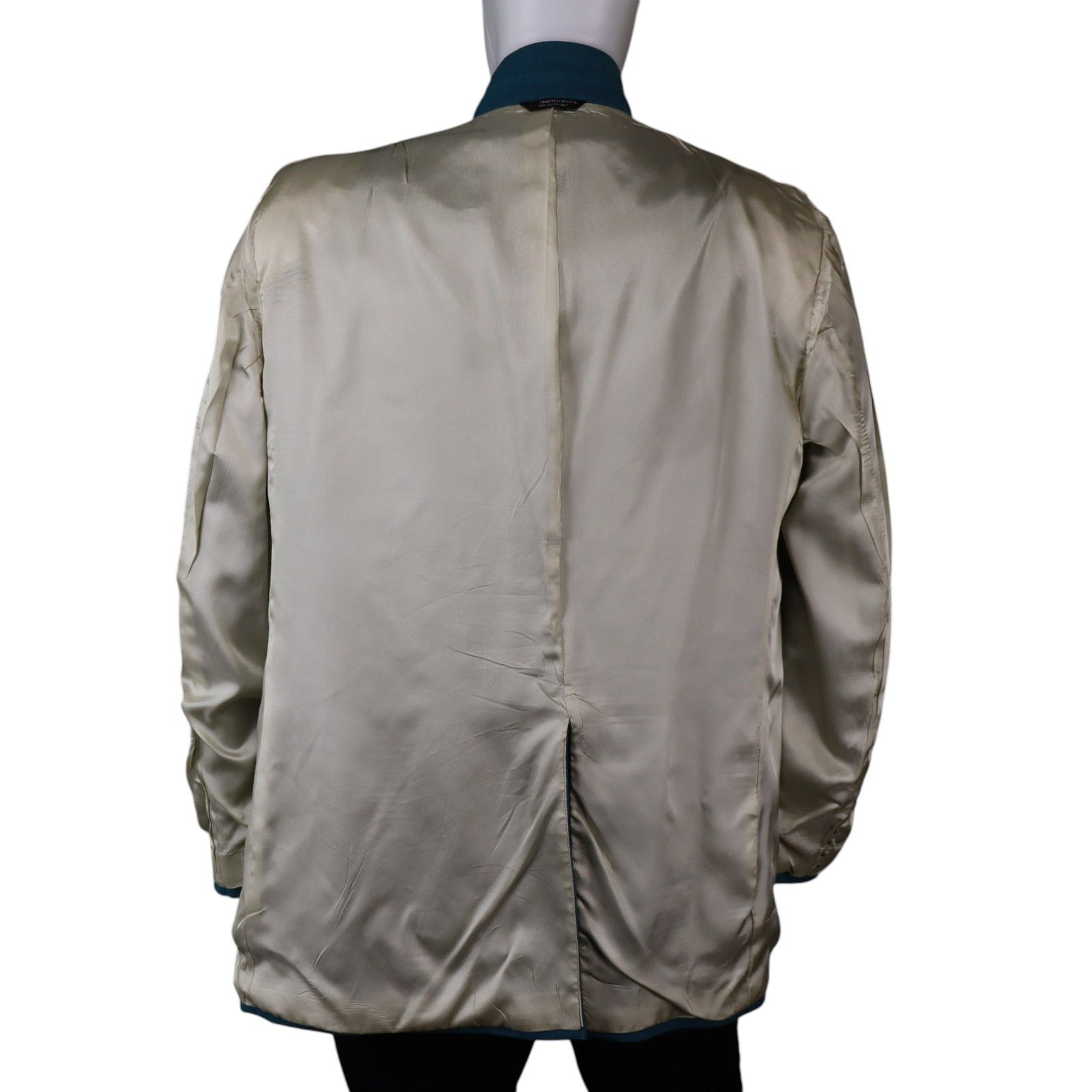 Hardwick Vintage Hardwick USA Hopsack Blazer 48L Masters Green Size 48L - 12 Thumbnail
