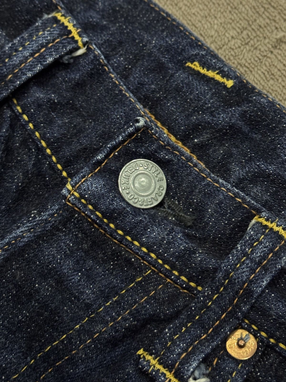 Evisu × Japanese Brand Evisu Selvedge Lot 2000 No.1 Special Size US 31 - 4 Thumbnail