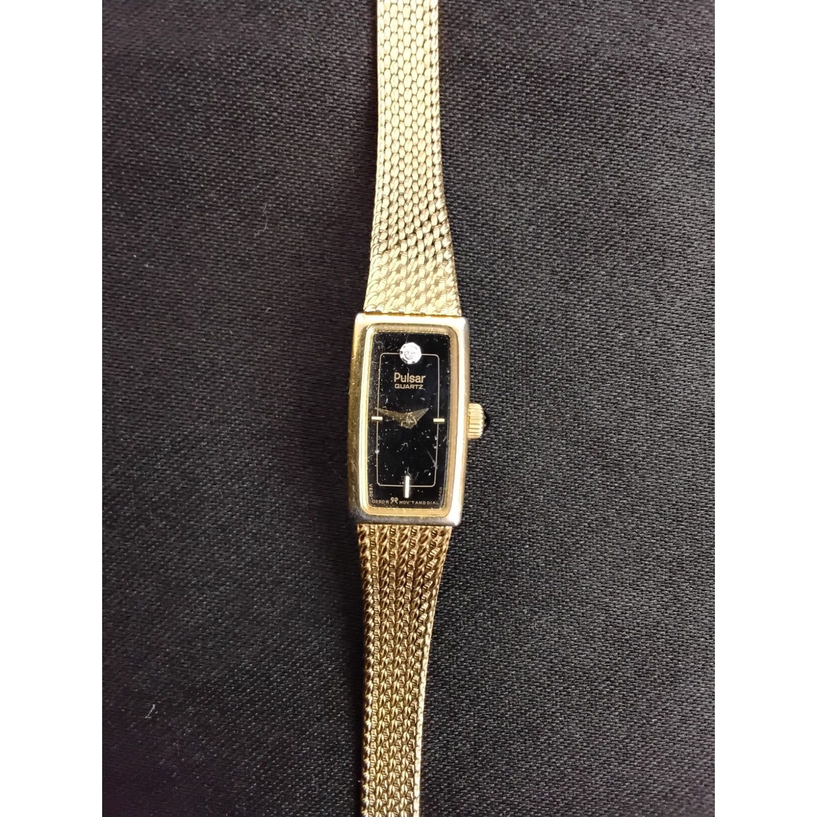 Pulsar Pulsar Quartz Ladies Watch Gold Vintage New Battery Size ONE SIZE - 2 Thumbnail