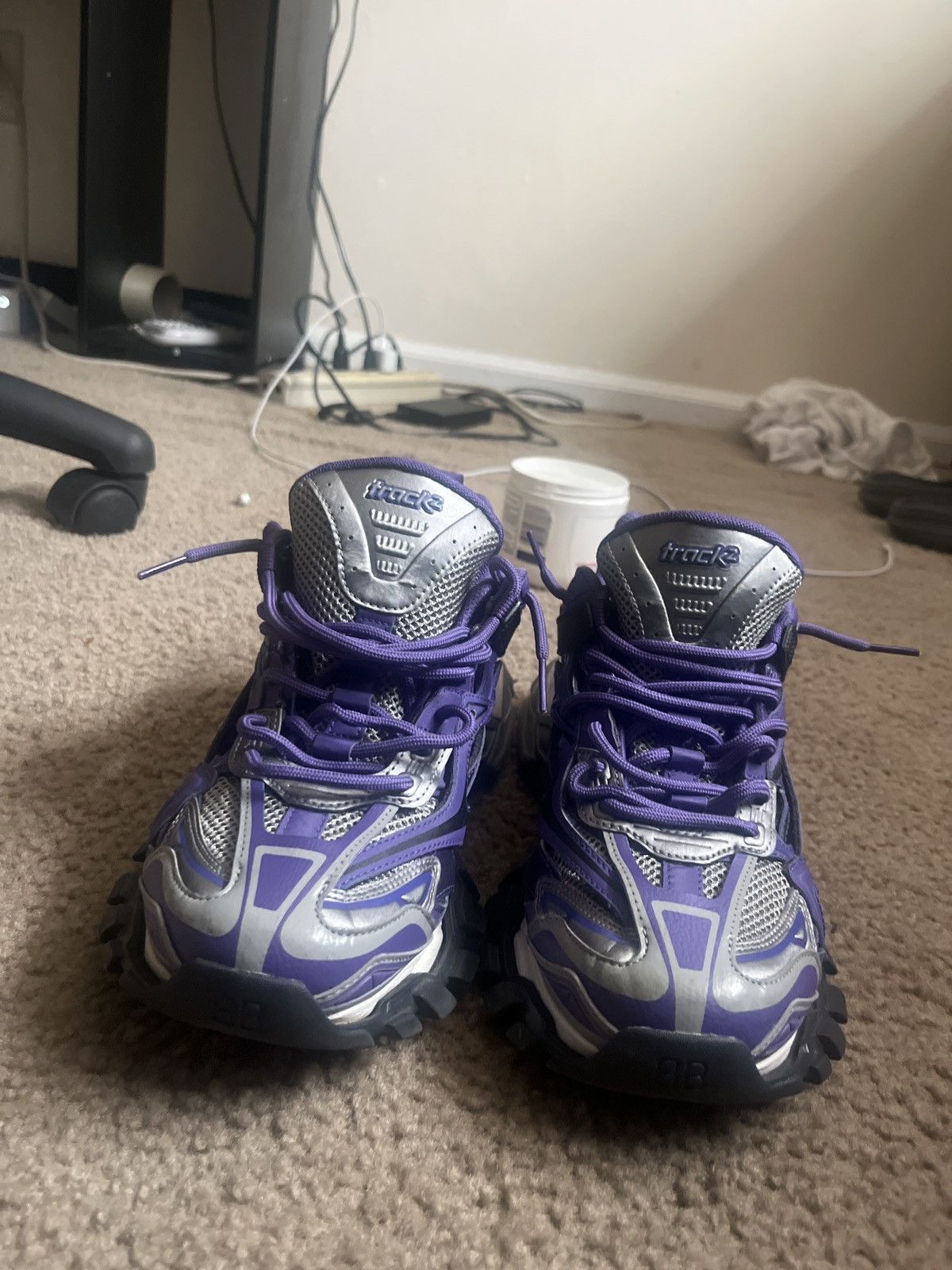 Balenciaga Track.2 OPEN SNEAKER TRICOLOR Size US 9 / EU 42 - 5 Thumbnail