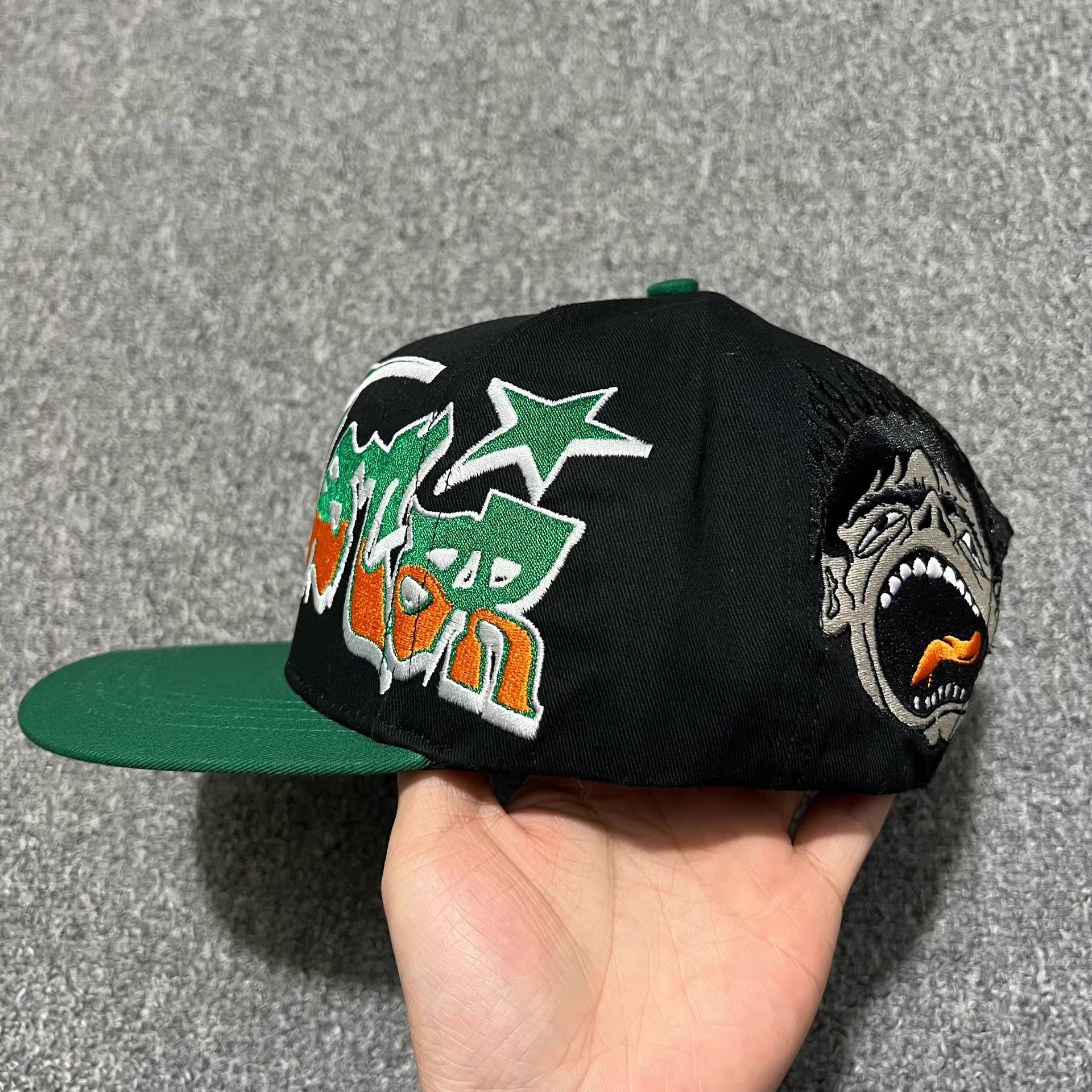 HELLSTAR Hellstar street curved brim baseball cap sun hat。 Q7 Size ONE SIZE - 7 Thumbnail
