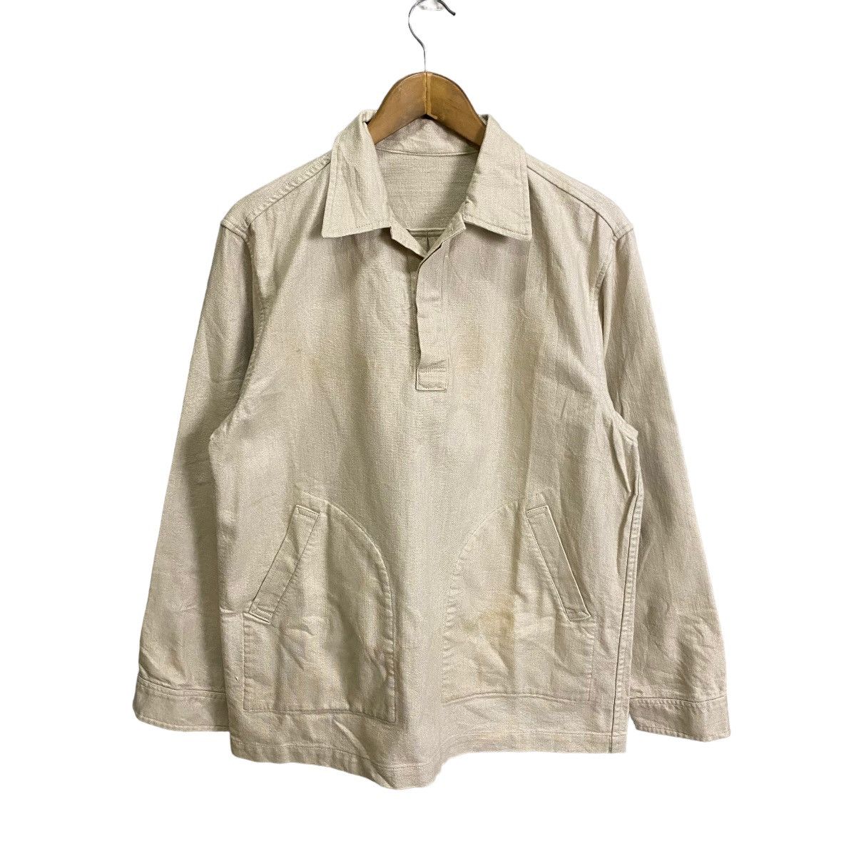 Vintage Paul Smith pullover cotton hemp linen jacket