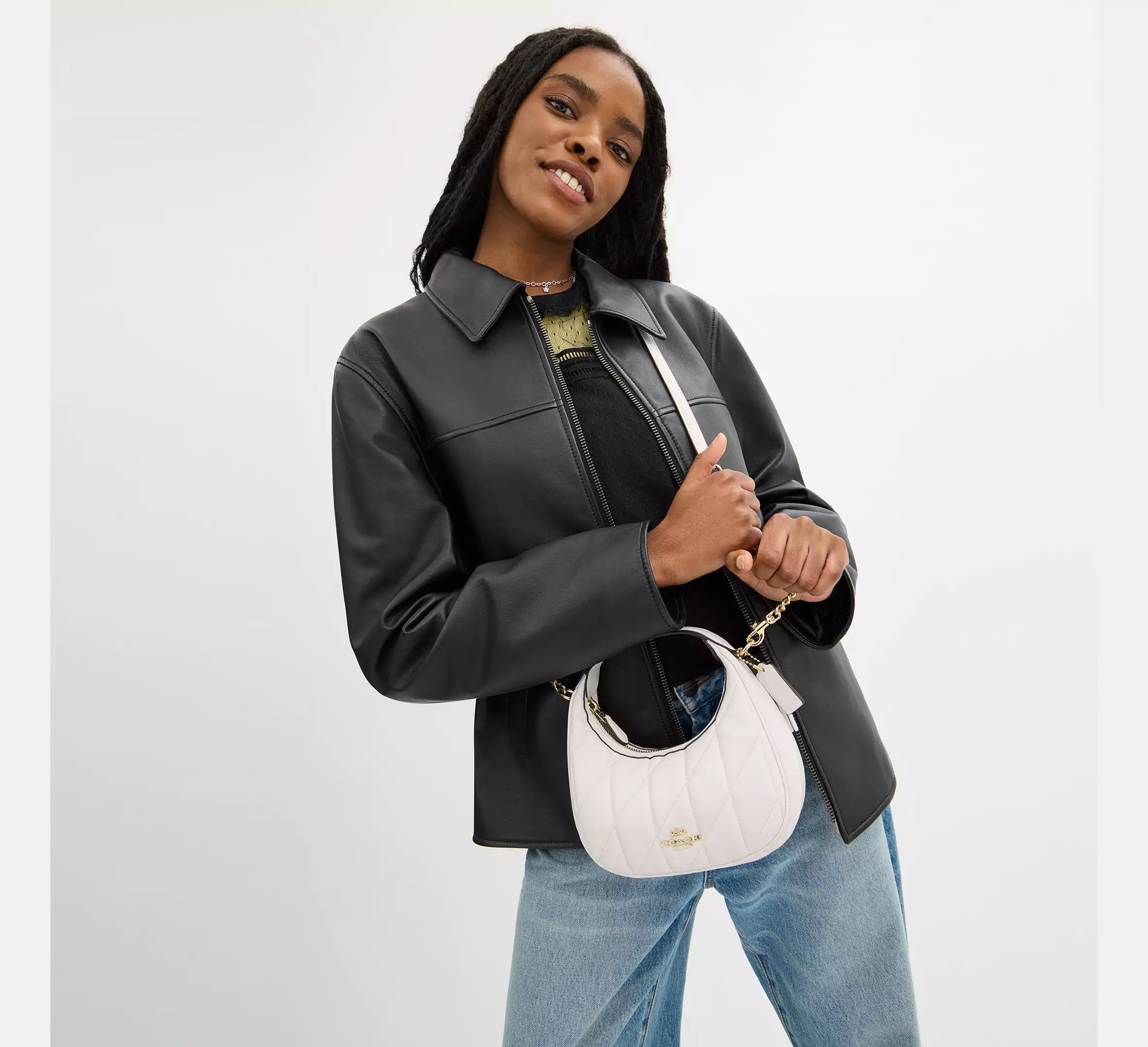 Coach Carmen Mini Crossbody Bag With Quilting CY710 Size ONE SIZE - 5 Thumbnail