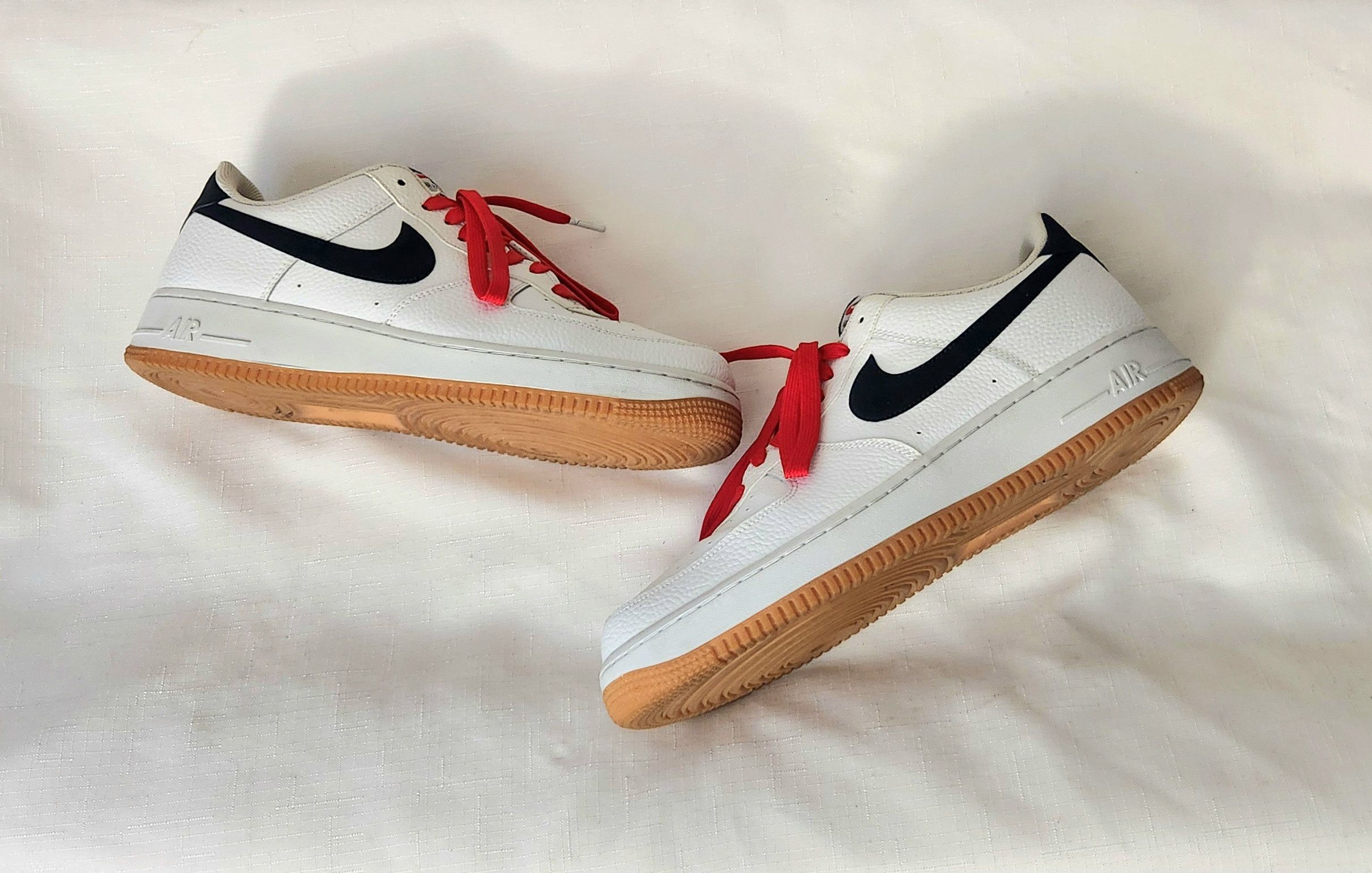 Nike Nike Air Force 1 Low '07 White Obsidian CI0057-100 SZ 13 Size US 13 / EU 46 - 5 Thumbnail