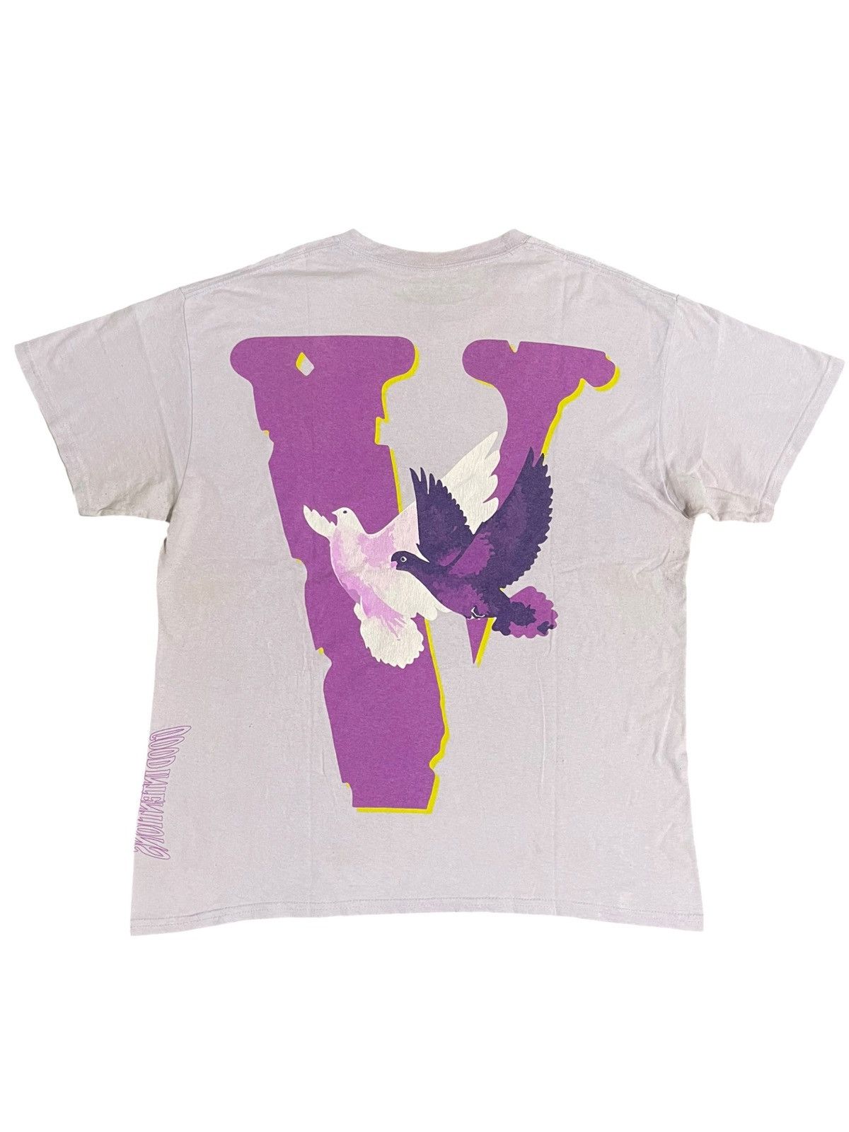 Vlone NAV x VLone Doves Tee Size US L / EU 52-54 / 3 - 1 Thumbnail