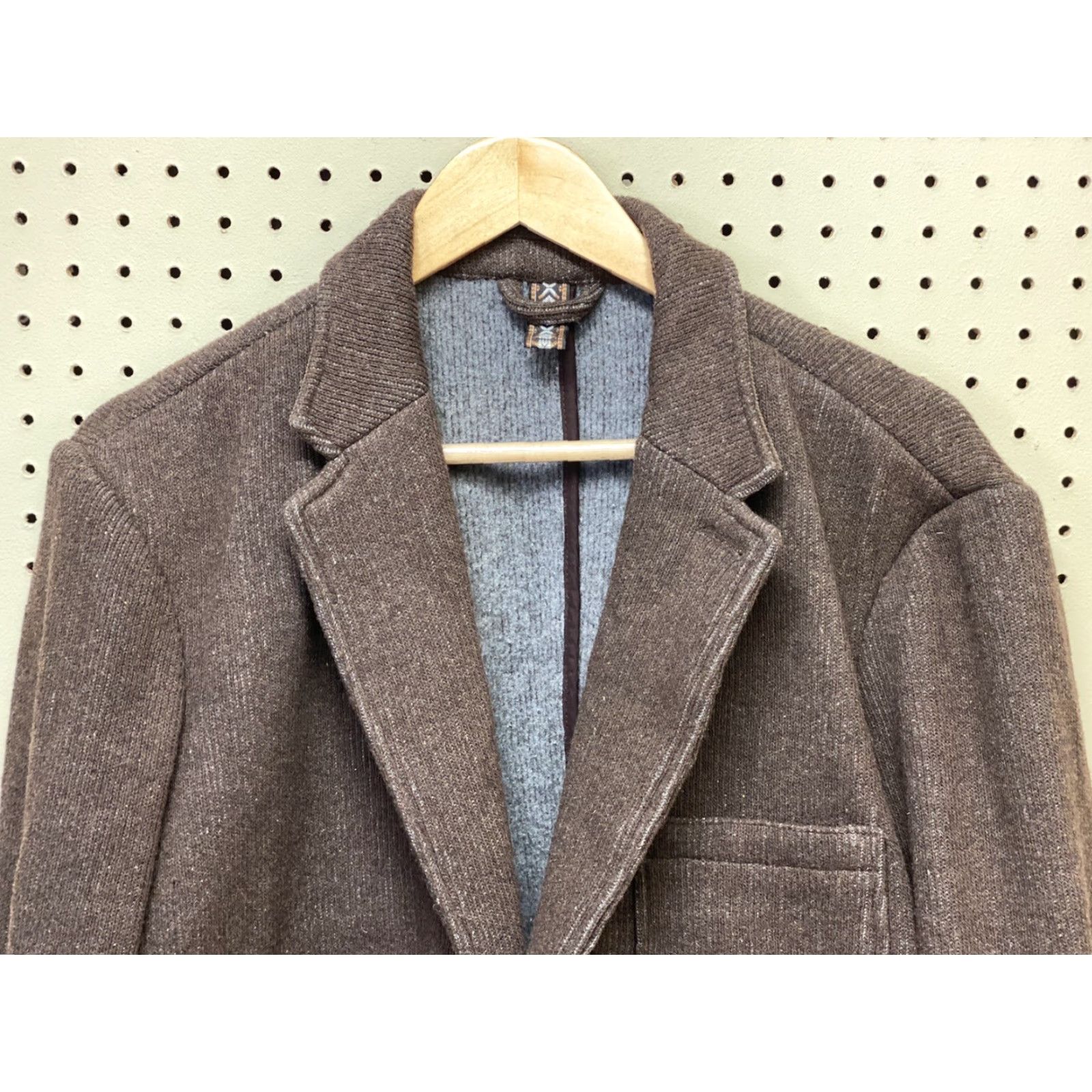 The Territory Ahead **Territory Ahead Men's Large Wool Blend Brown Beach Style Jacket Coat** User: Territory Ahead Men's Large Wool Blend Brown Beach Style Jacket Coat Size US L / EU 52-54 / 3 - 4 Thumbnail