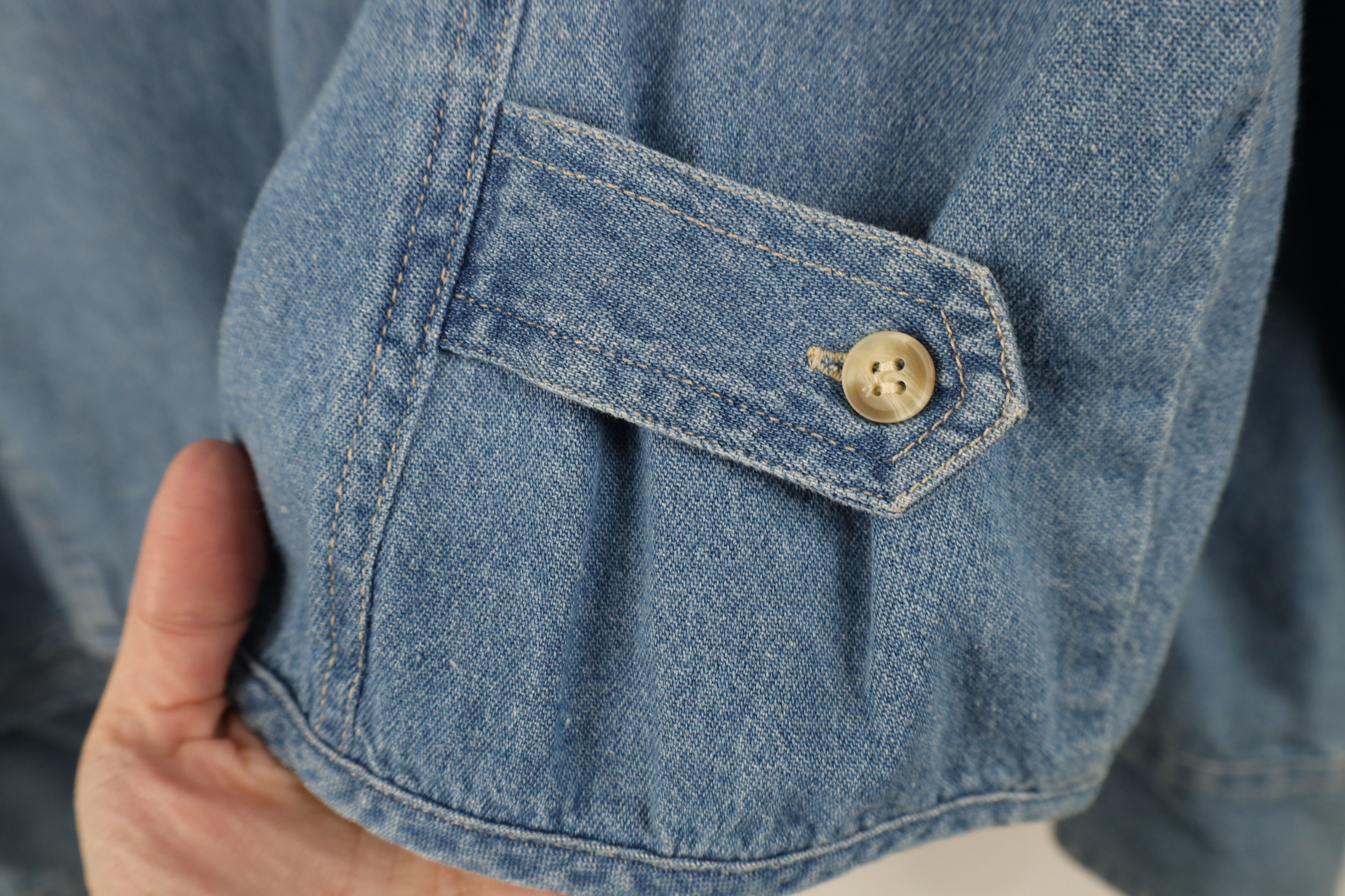 Vintage Vintage 90s Streetwear Babydoll Denim Trucker Jacket Blue Size M / US 6-8 / IT 42-44 - 12 Thumbnail