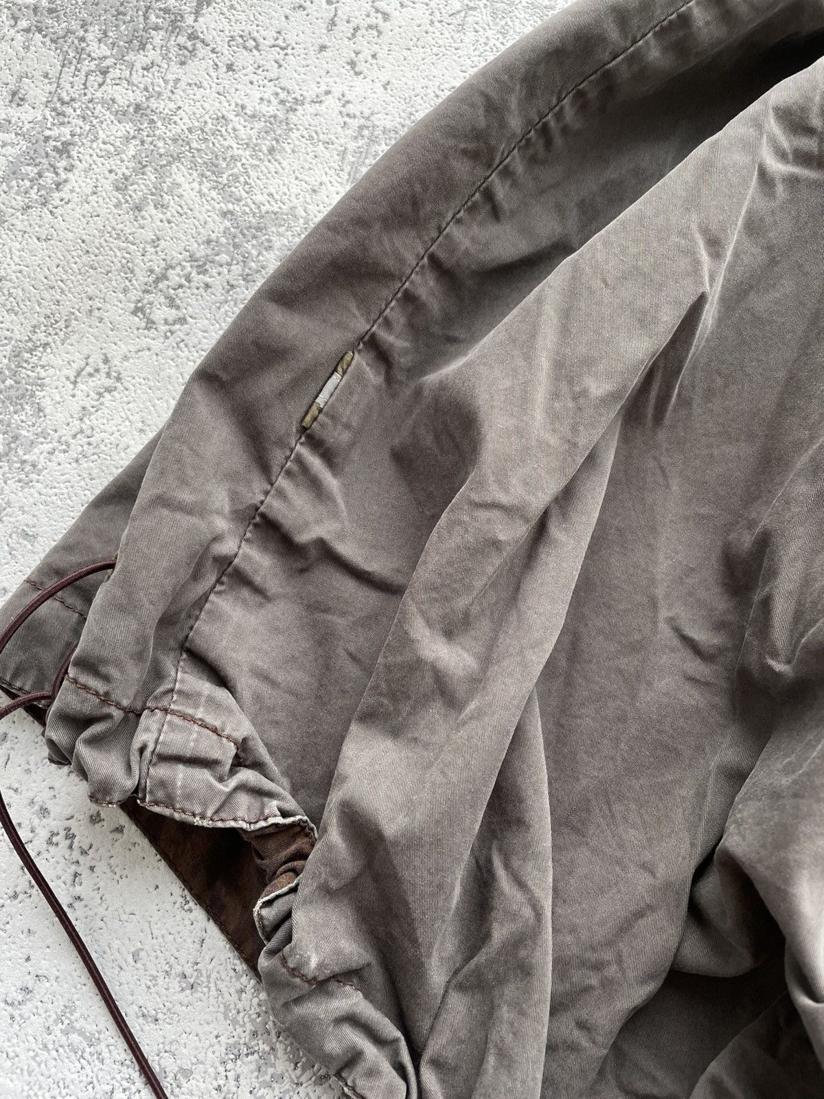 Japanese Brand Maharishi Vintage Cargo Distressed Skirt Size 27" / US 4 / IT 40 - 8 Thumbnail