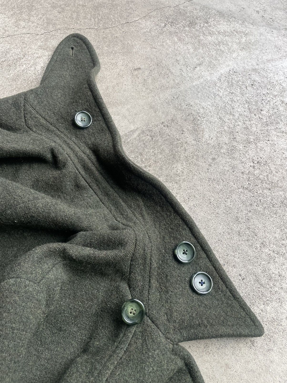 Raf Simons Raf Simons AW08/09 Olive Wool Coat Size US M / EU 48-50 / 2 - 5 Thumbnail